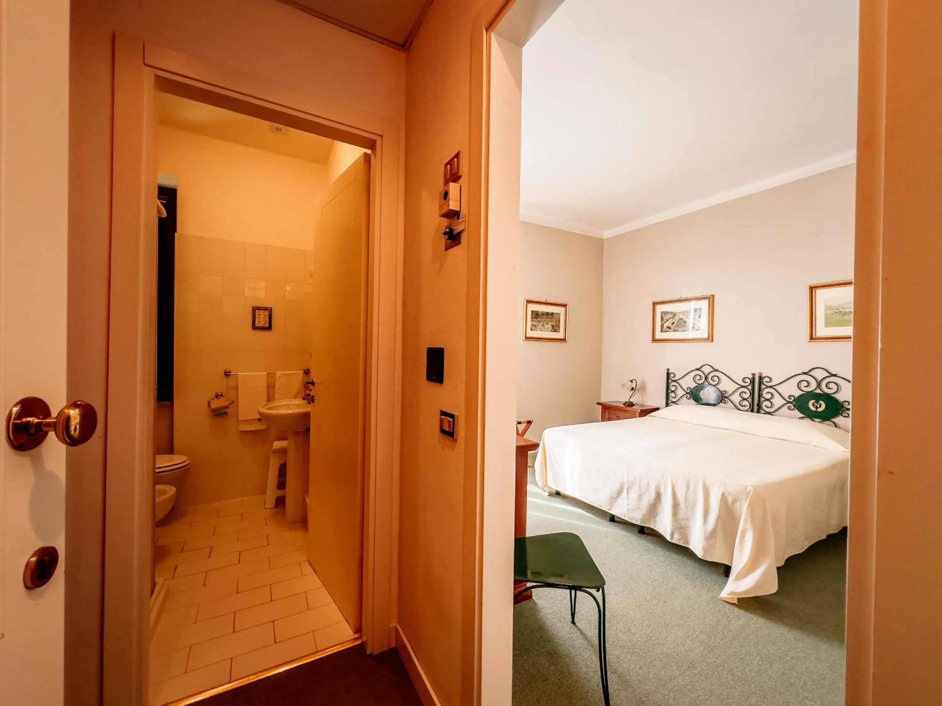 Bedroom, Bed in Park Hotel Napoleone