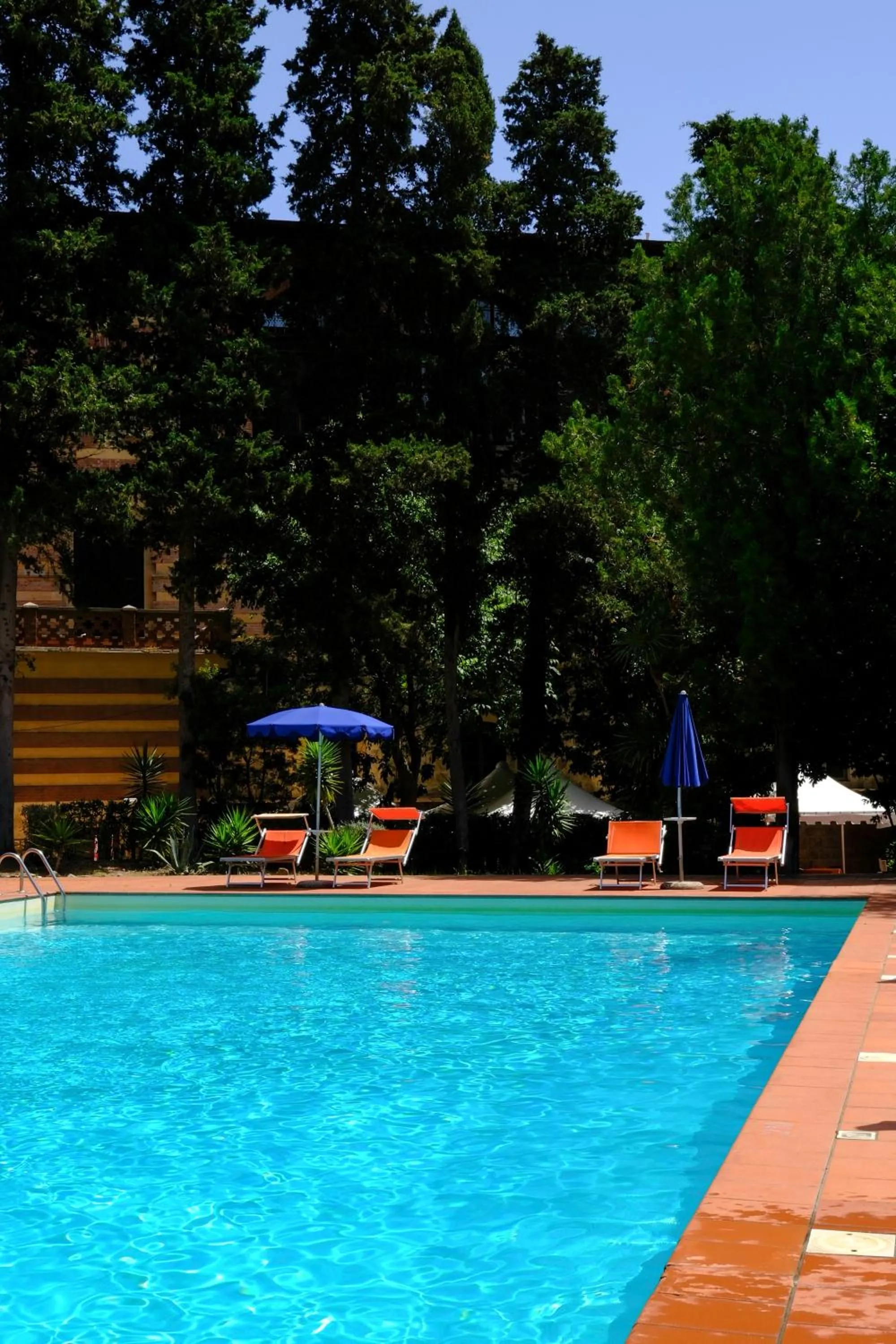 Swimming pool in Park Hotel Napoleone