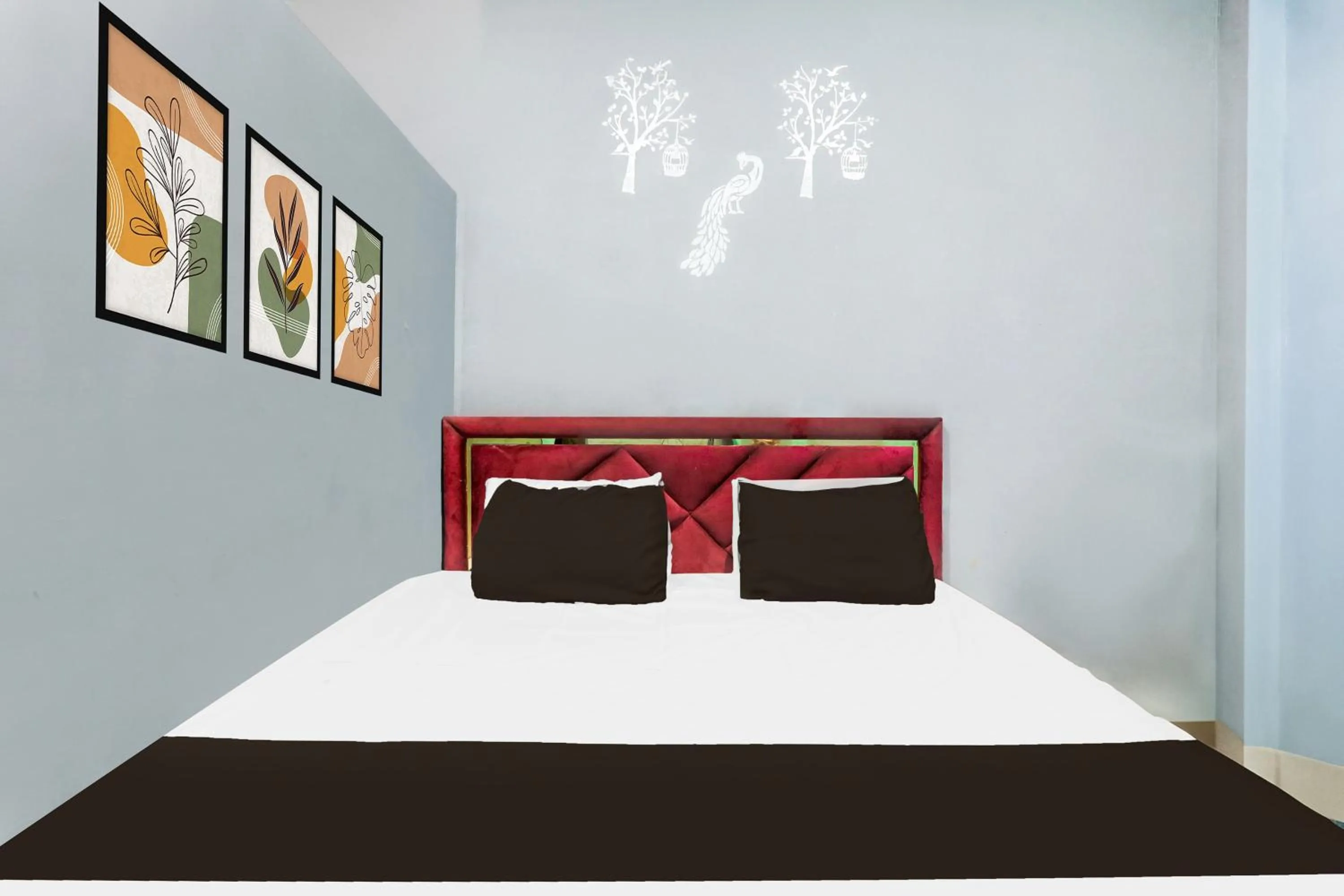 Bedroom, Bed in SPOT ON D S Hotel