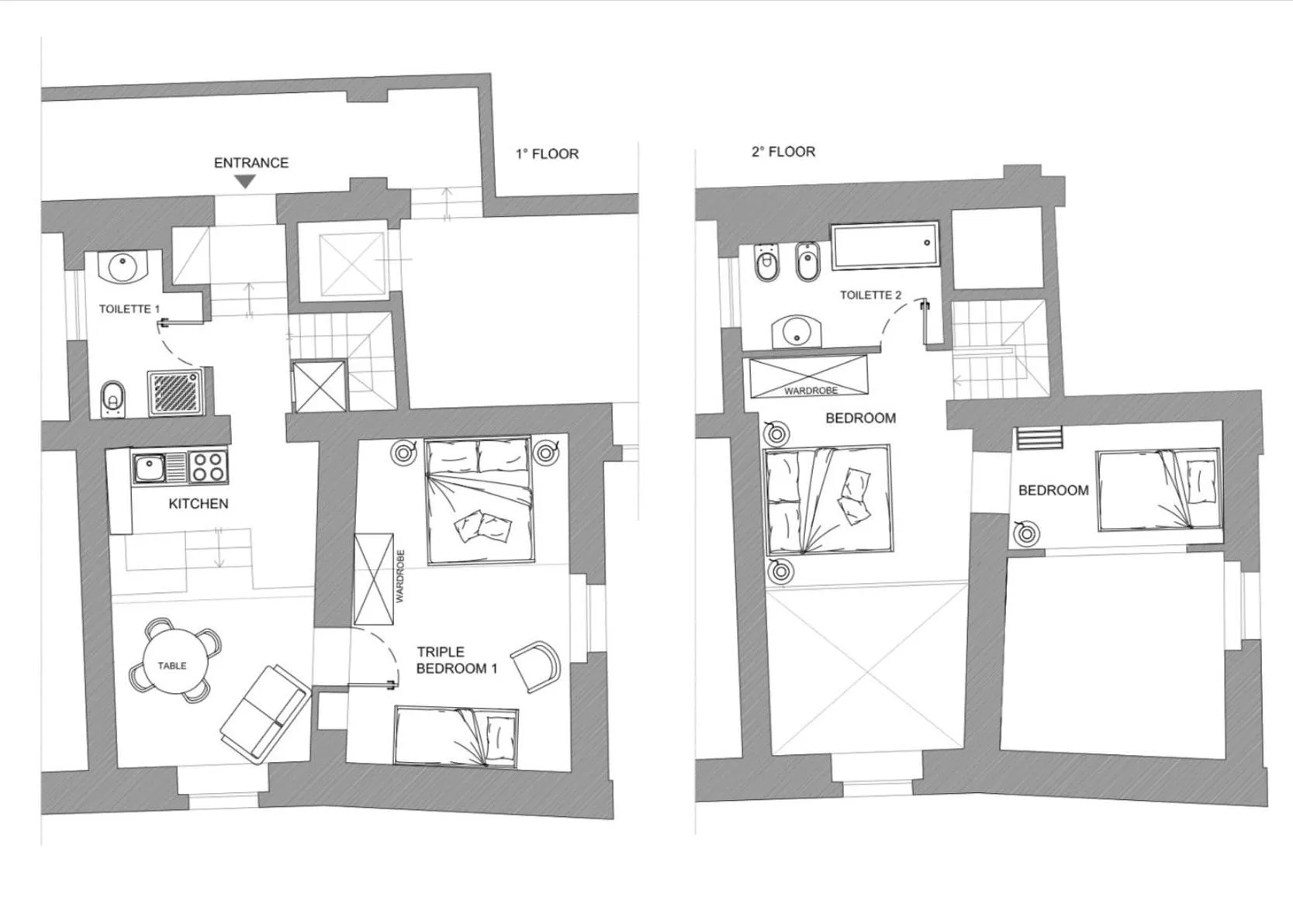 Floor plan in Trevi Miracle Suite