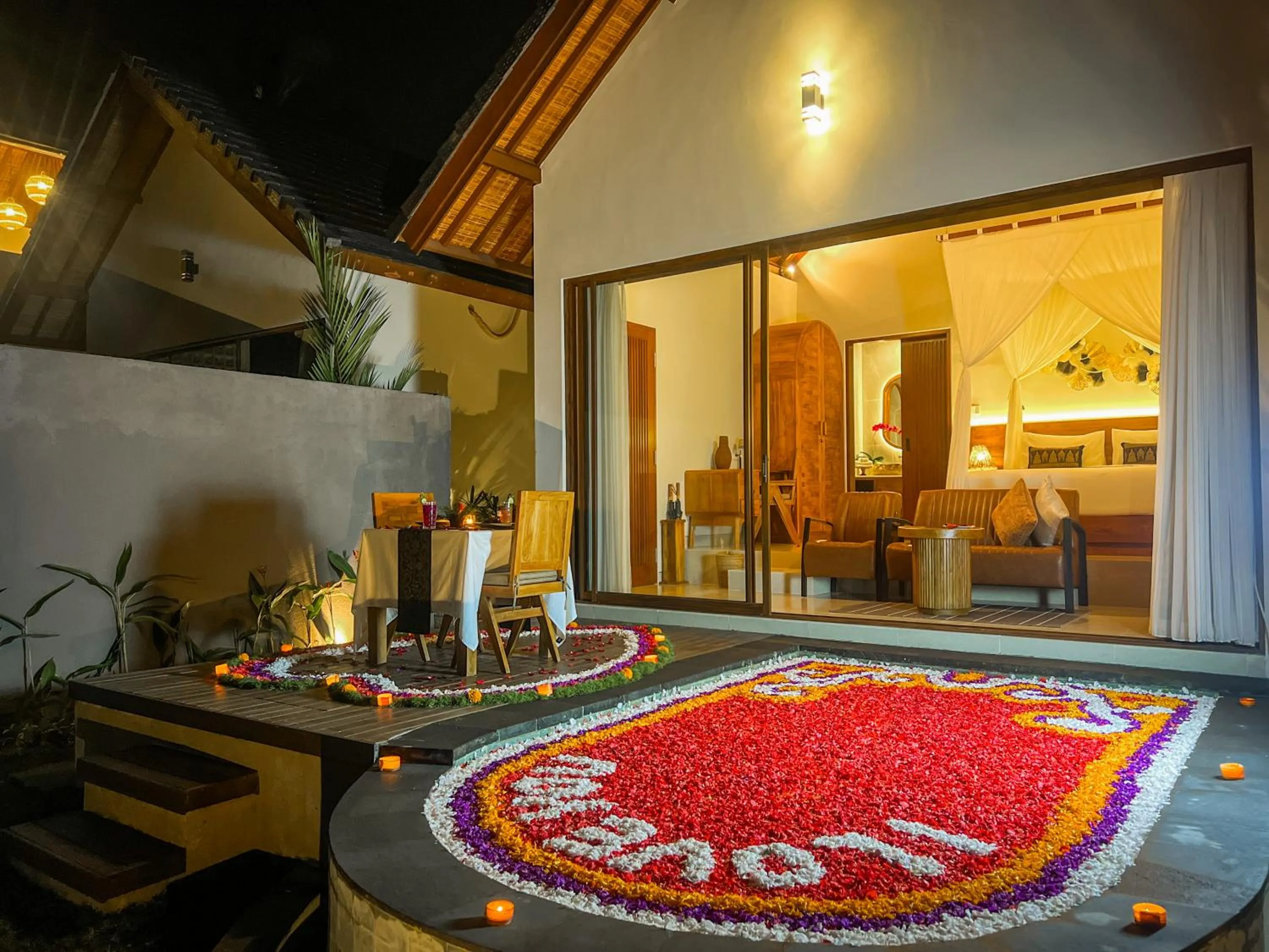 Dining area in Ascarya Ubud