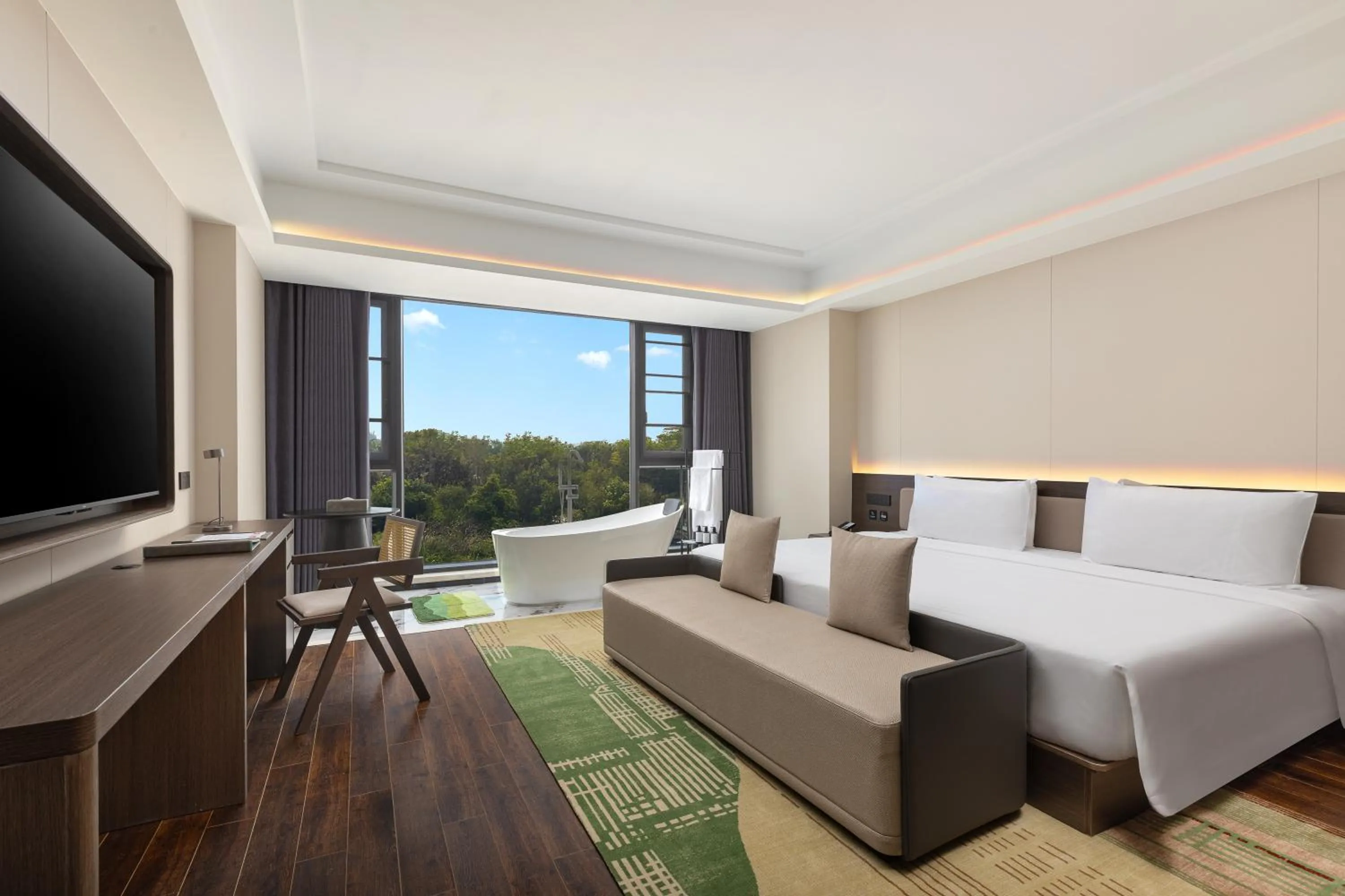 Photo of the whole room in 上海浦东温德姆花园酒店 Wyndham Garden Shanghai Pudong