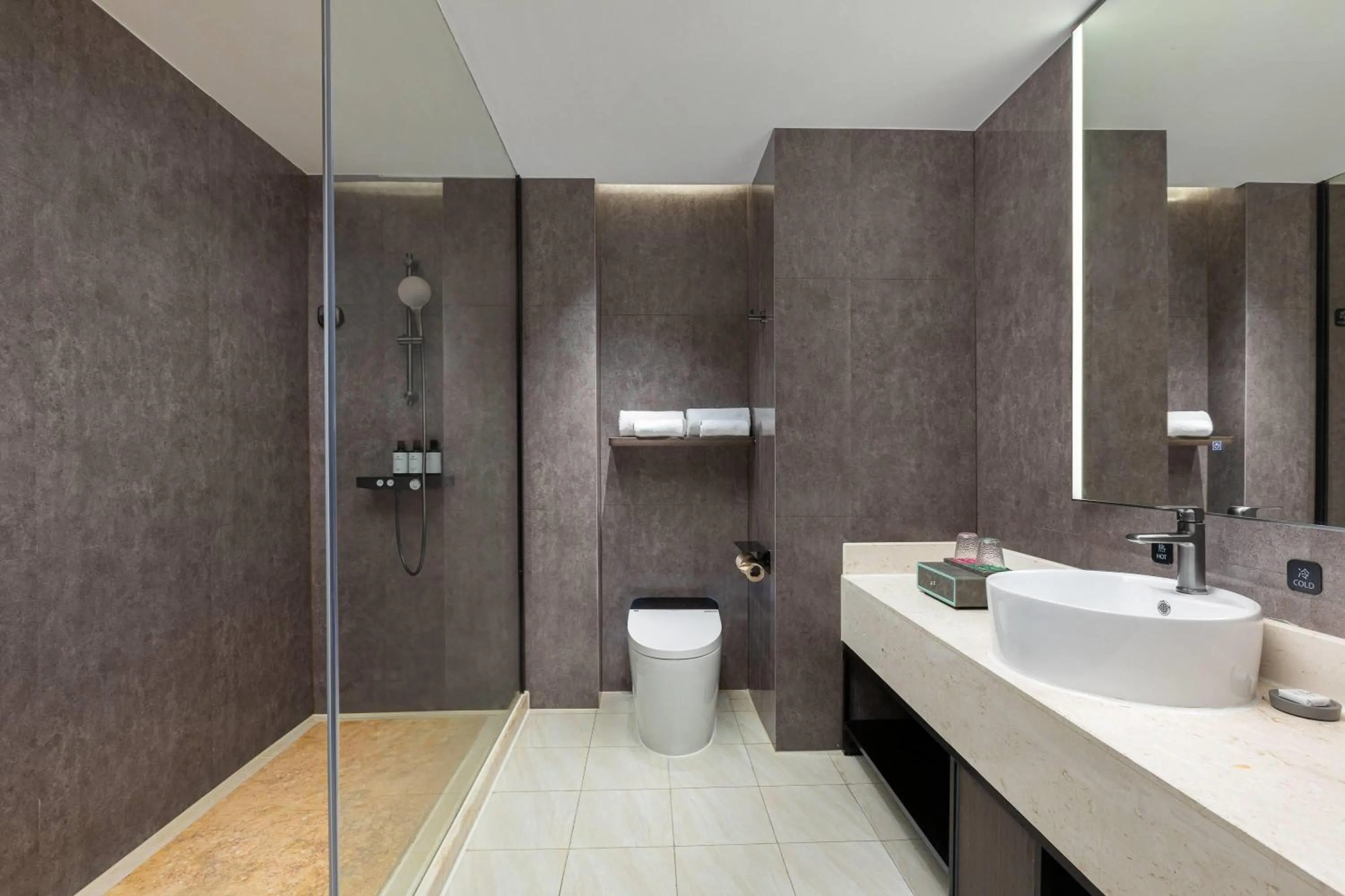 Bathroom in 上海浦东温德姆花园酒店 Wyndham Garden Shanghai Pudong