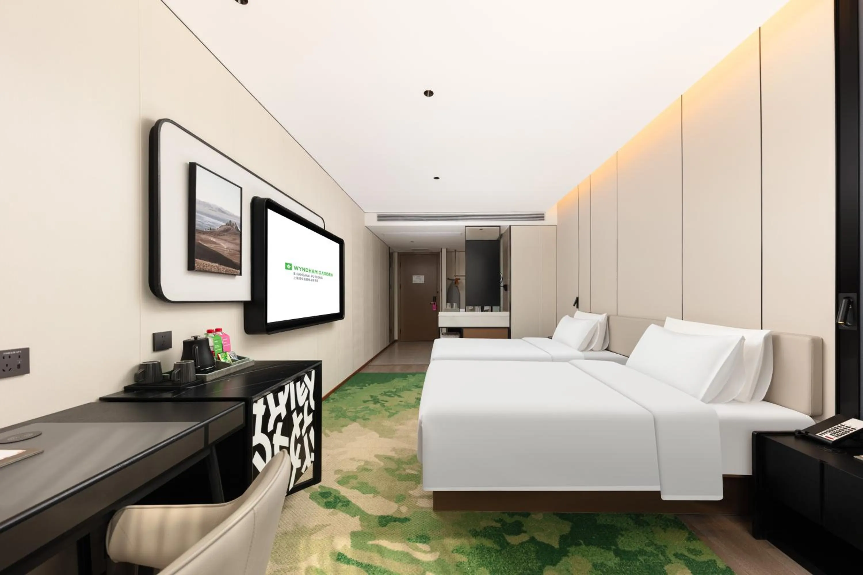Photo of the whole room in 上海浦东温德姆花园酒店 Wyndham Garden Shanghai Pudong