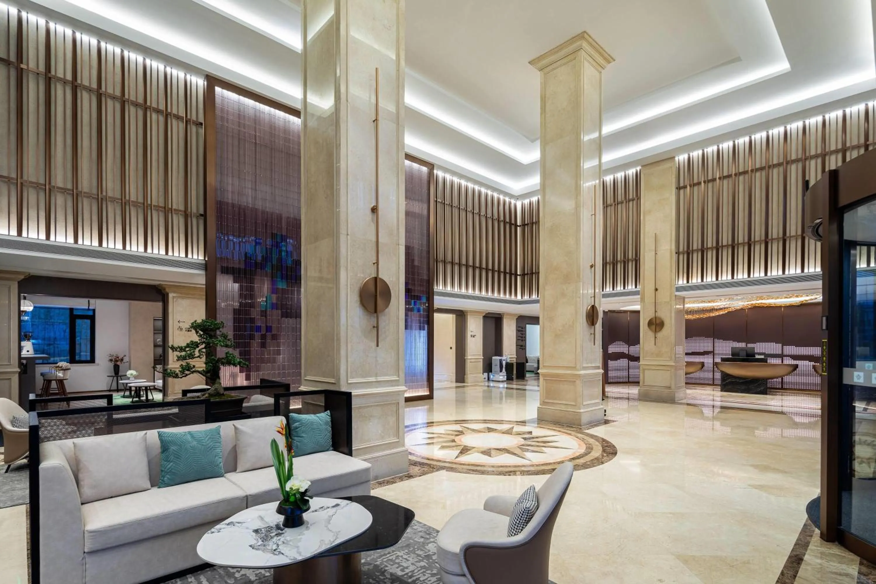 Lobby or reception in 上海浦东温德姆花园酒店 Wyndham Garden Shanghai Pudong