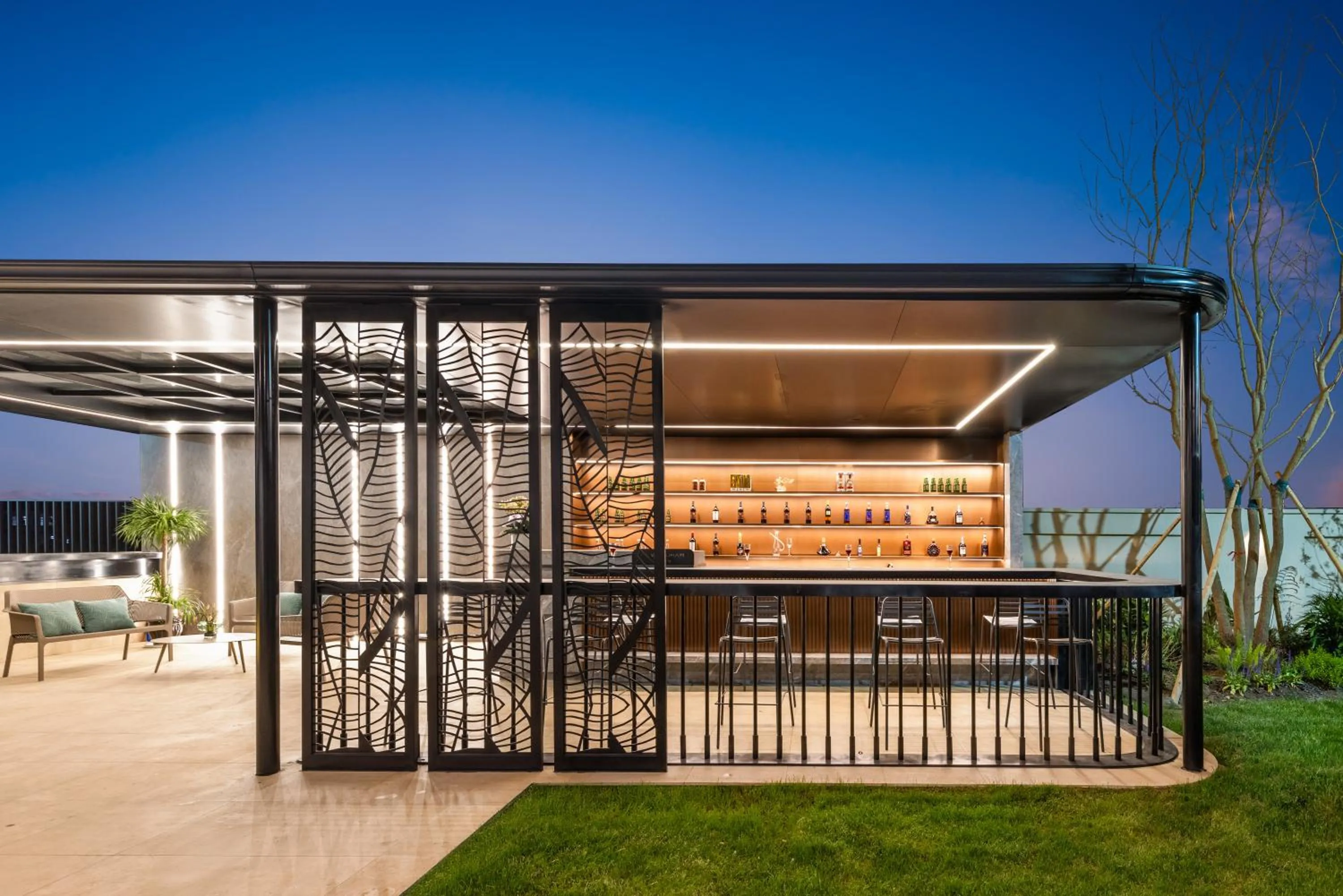 Lounge or bar in 上海浦东温德姆花园酒店 Wyndham Garden Shanghai Pudong