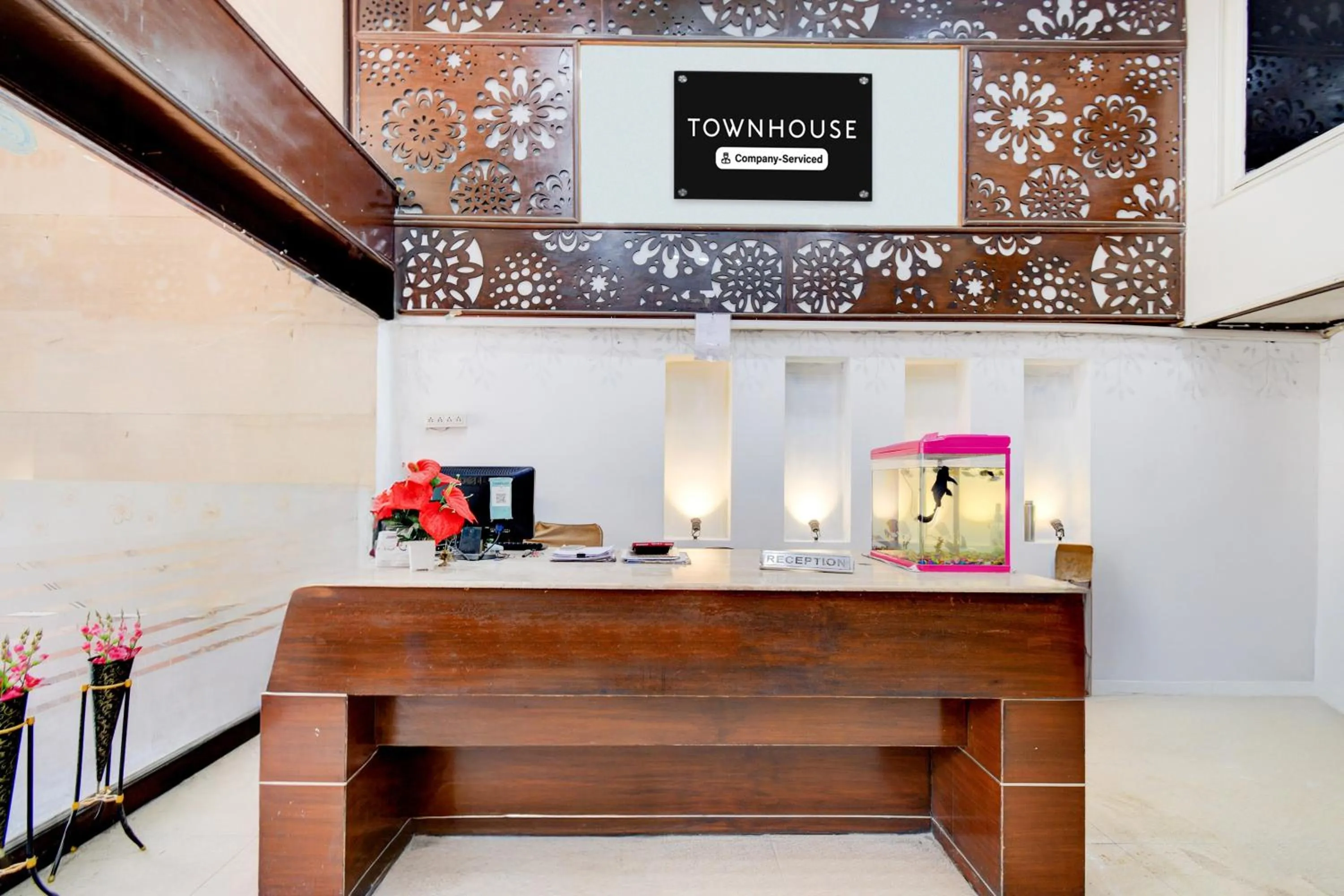 Lobby or reception in Super Townhouse Narayanaguda Metro Station Formerly Hotel Anshu Grand