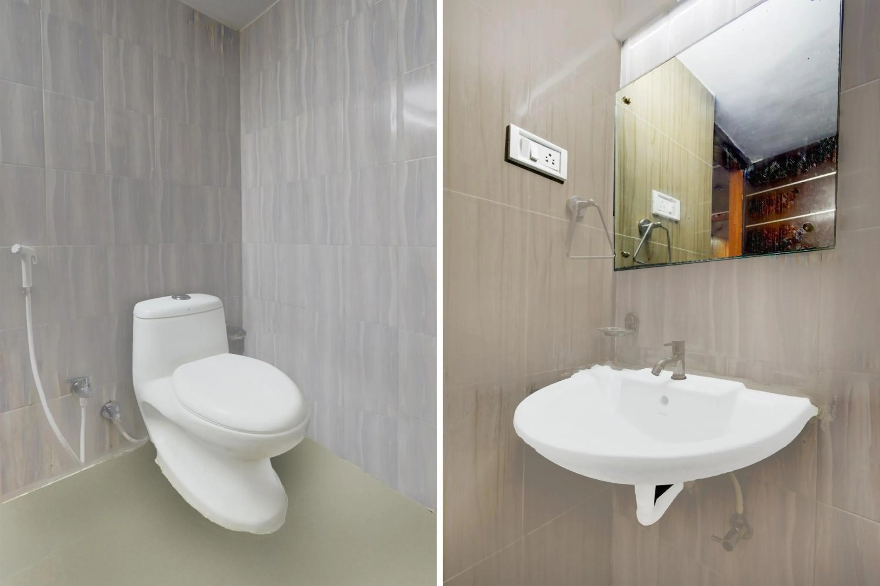 Bathroom in Super Townhouse Narayanaguda Metro Station Formerly Hotel Anshu Grand