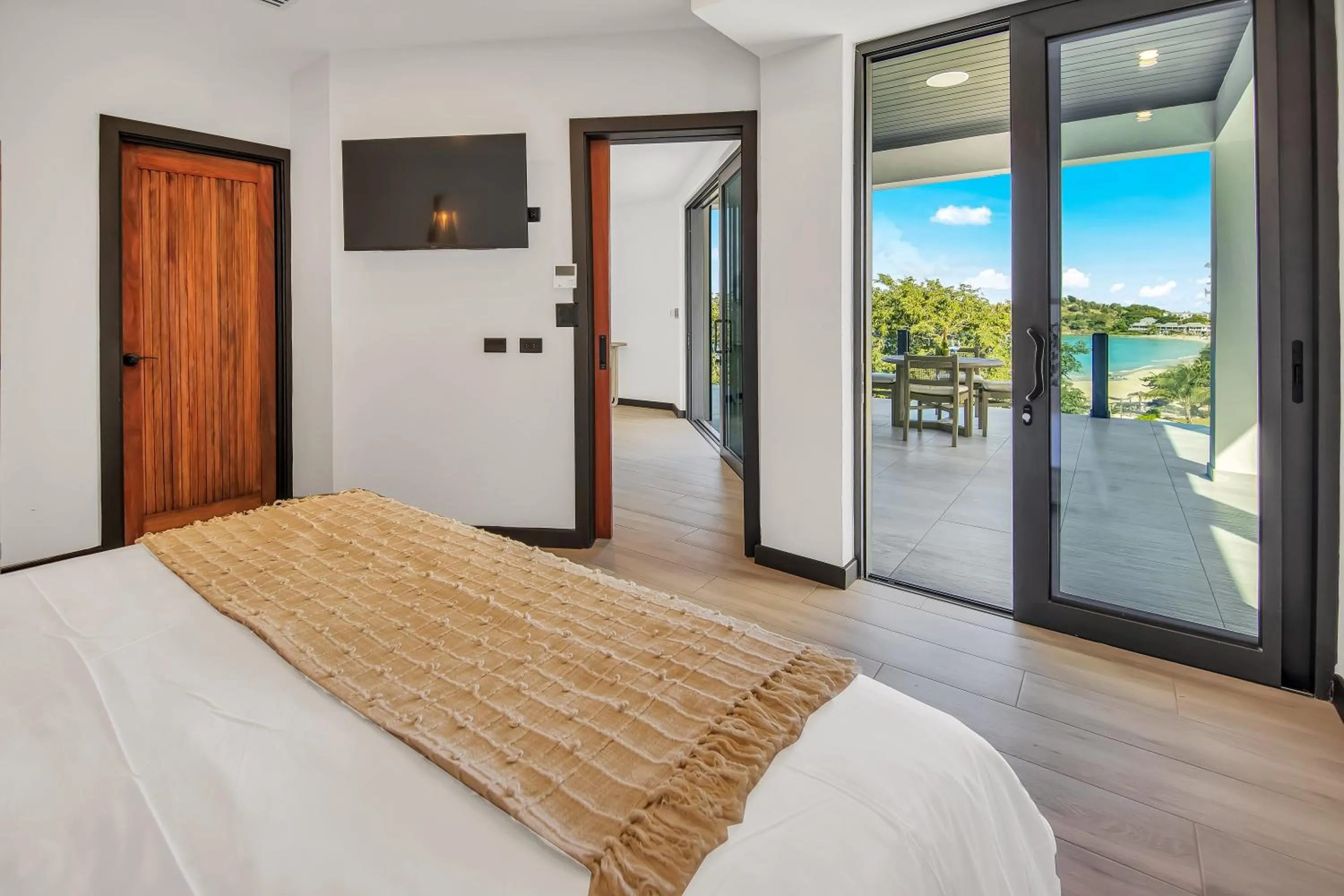 Bed in Tamarind Hills Resort & Villas