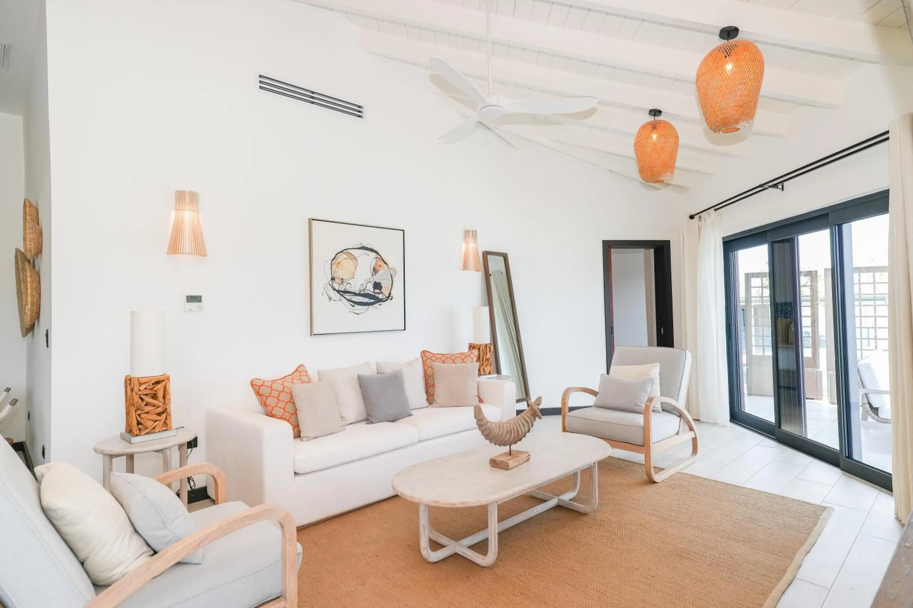 Living room, Bed in Tamarind Hills Resort & Villas