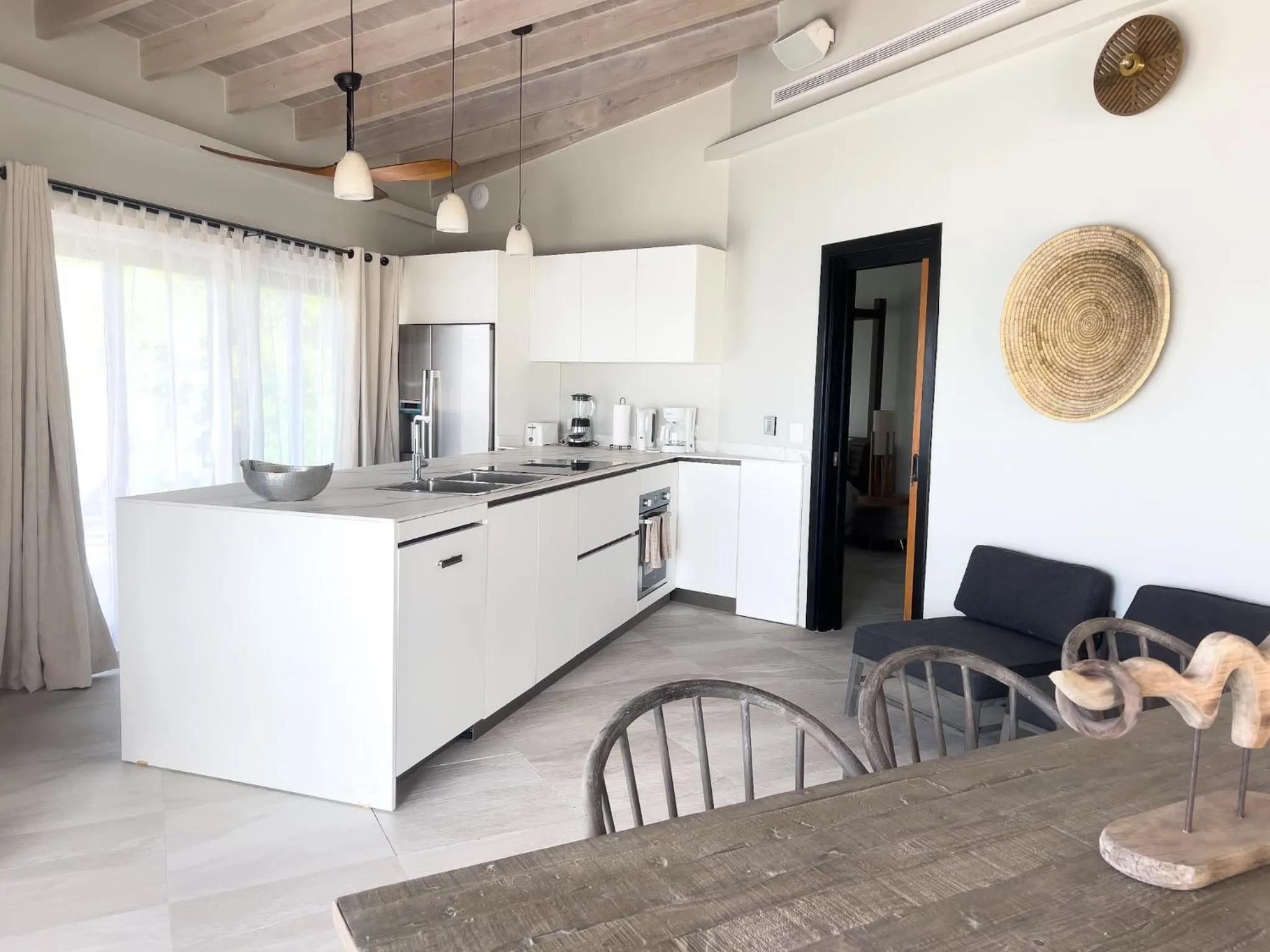 Kitchen or kitchenette in Tamarind Hills Resort & Villas