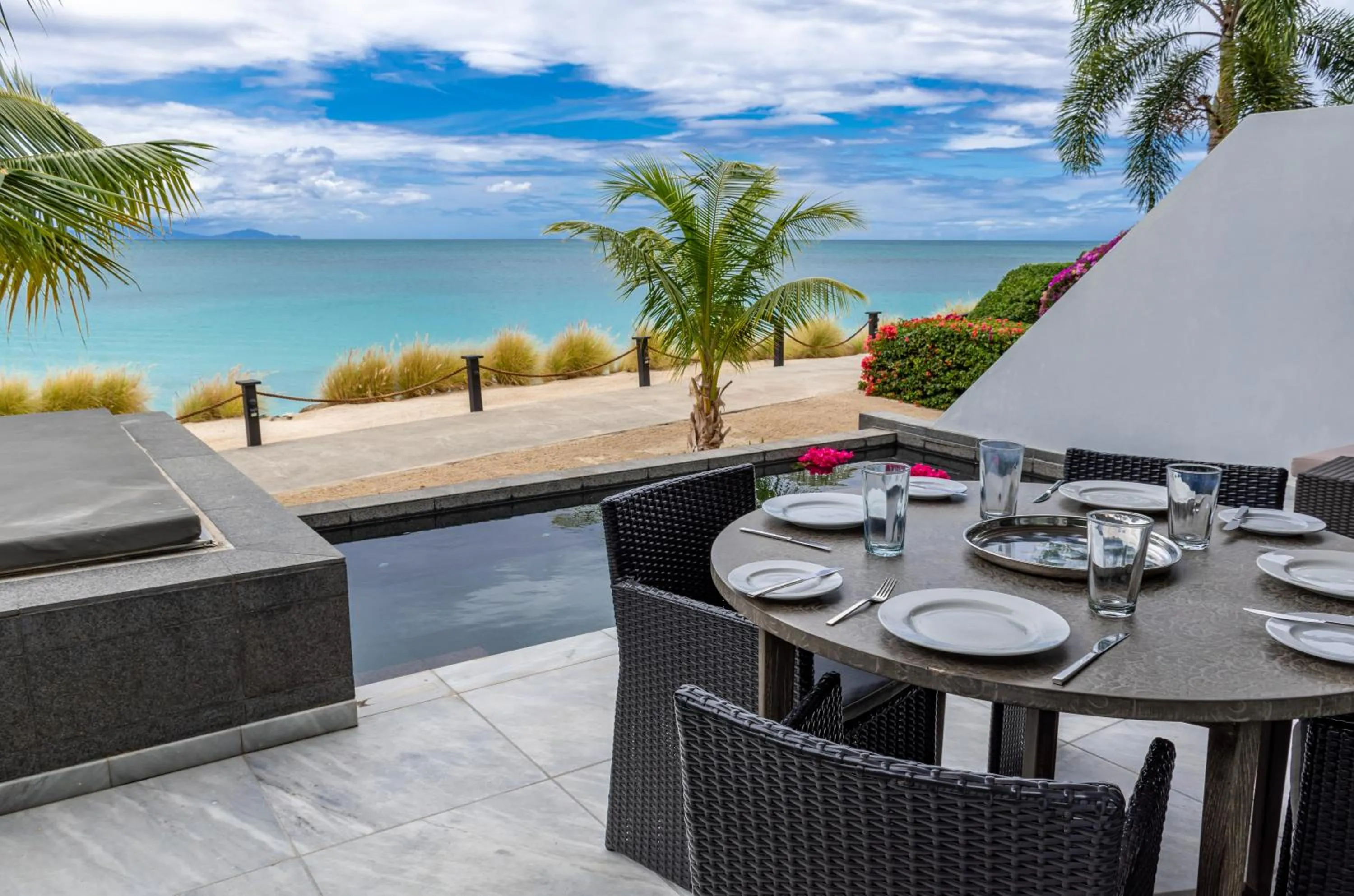Patio in Tamarind Hills Resort & Villas