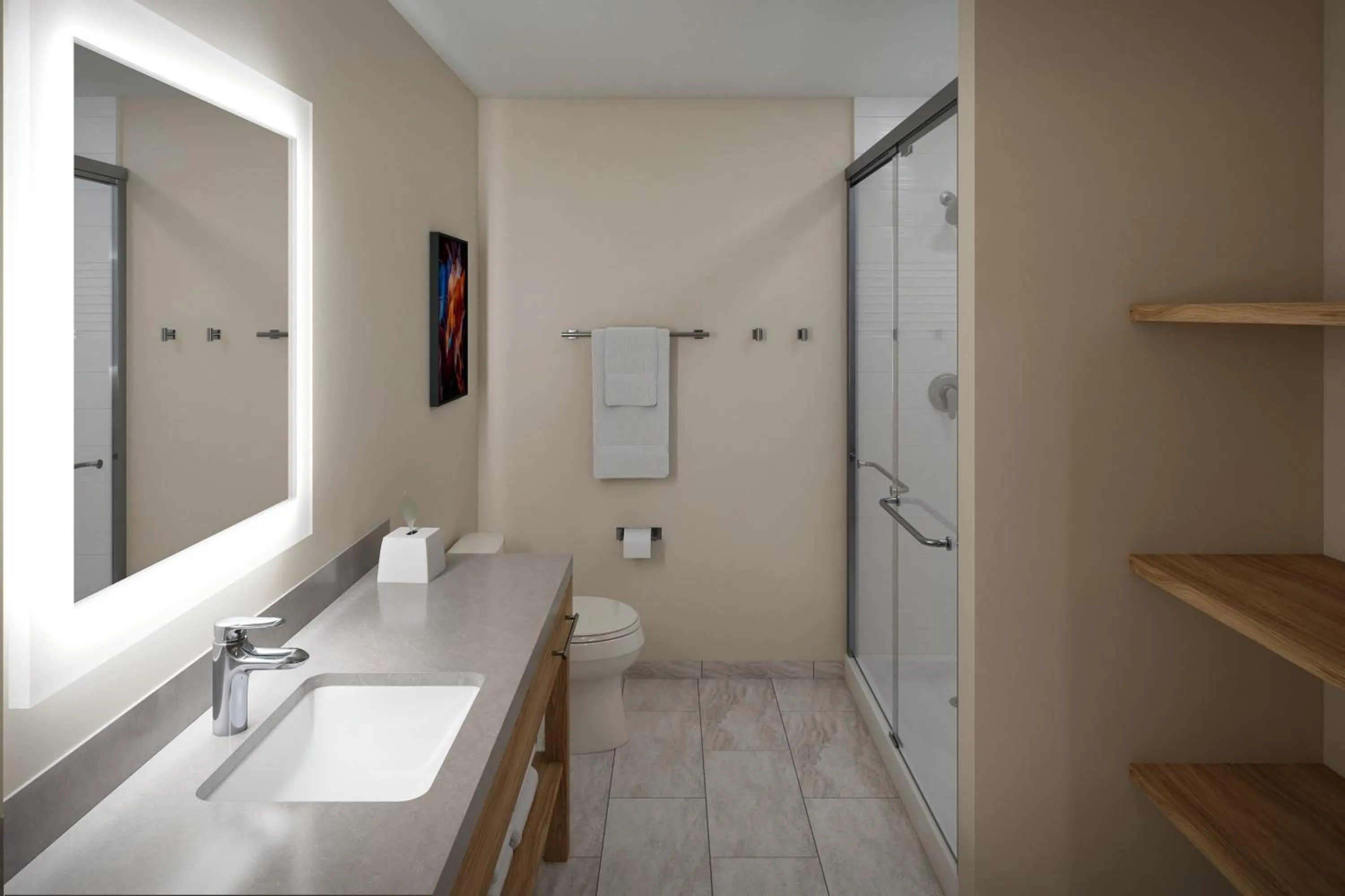 Bathroom in Candlewood Suites Orlando North - Winter Park by IHG