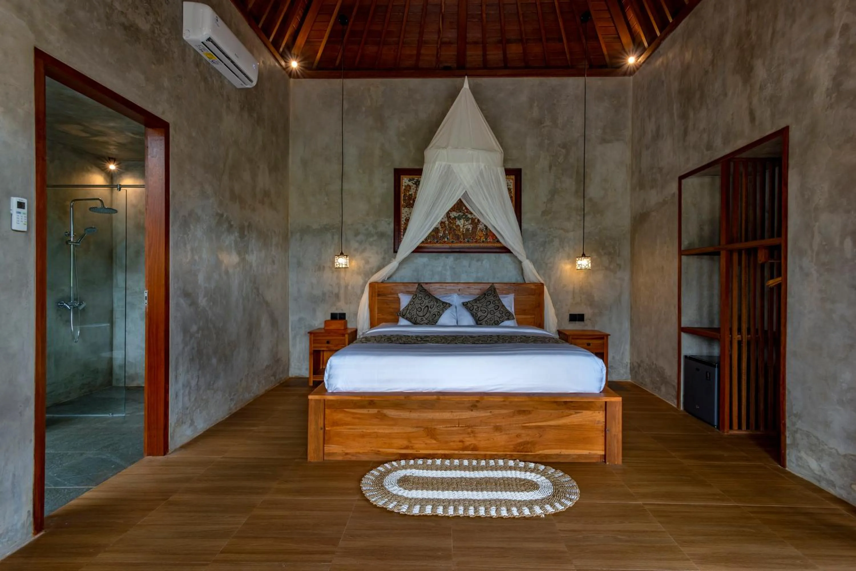 Bed in Seelong Villa Ubud by Dhananjaya Hospitality