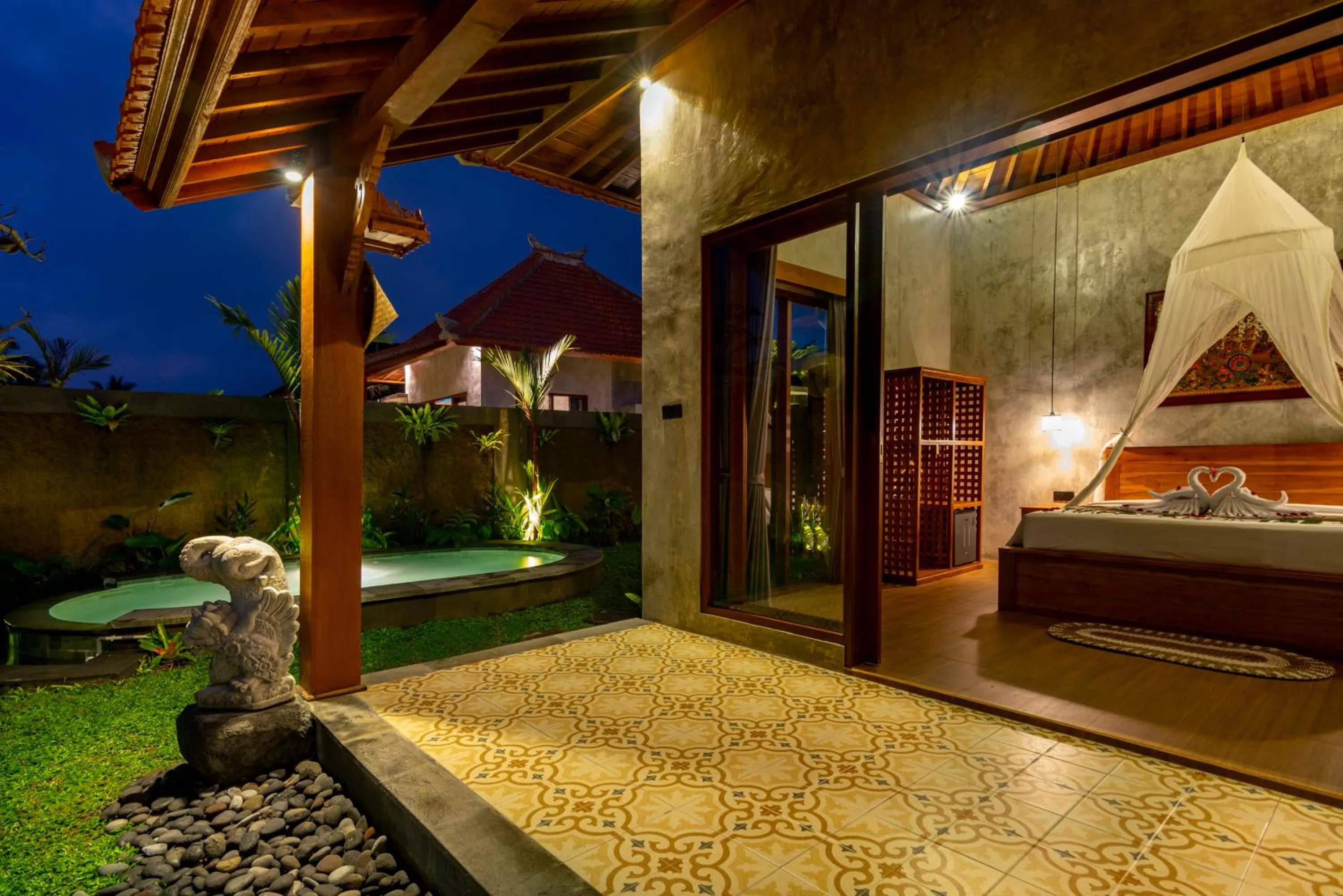 Garden in Seelong Villa Ubud by Dhananjaya Hospitality