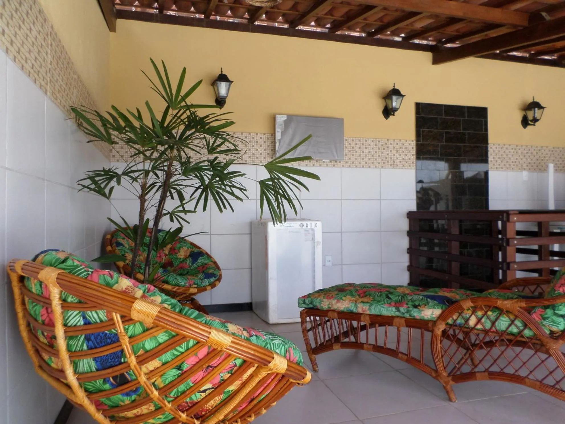 Balcony/Terrace in Pousada Terra Garrida