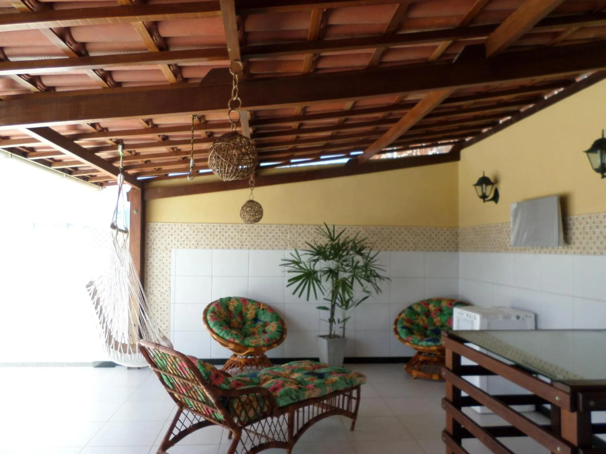 Balcony/Terrace in Pousada Terra Garrida