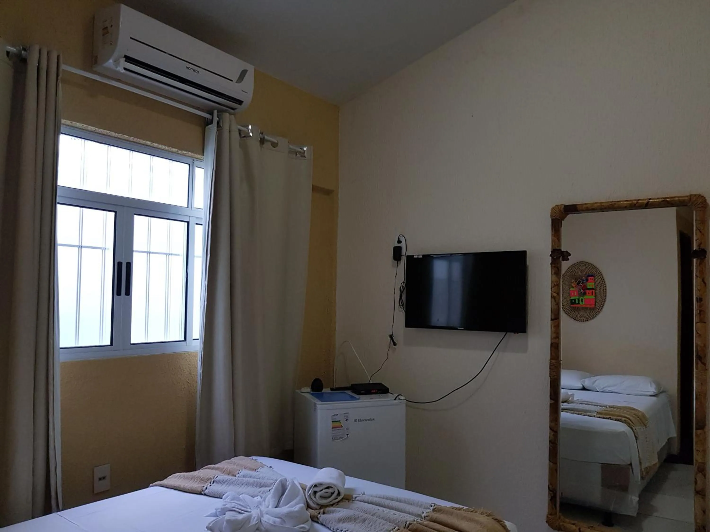 Bed in Pousada Terra Garrida