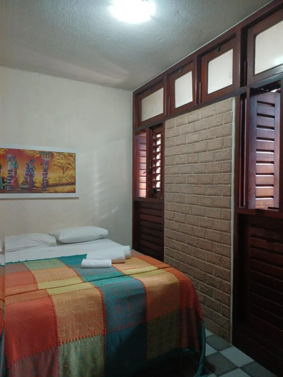 Bed in Pousada Terra Garrida