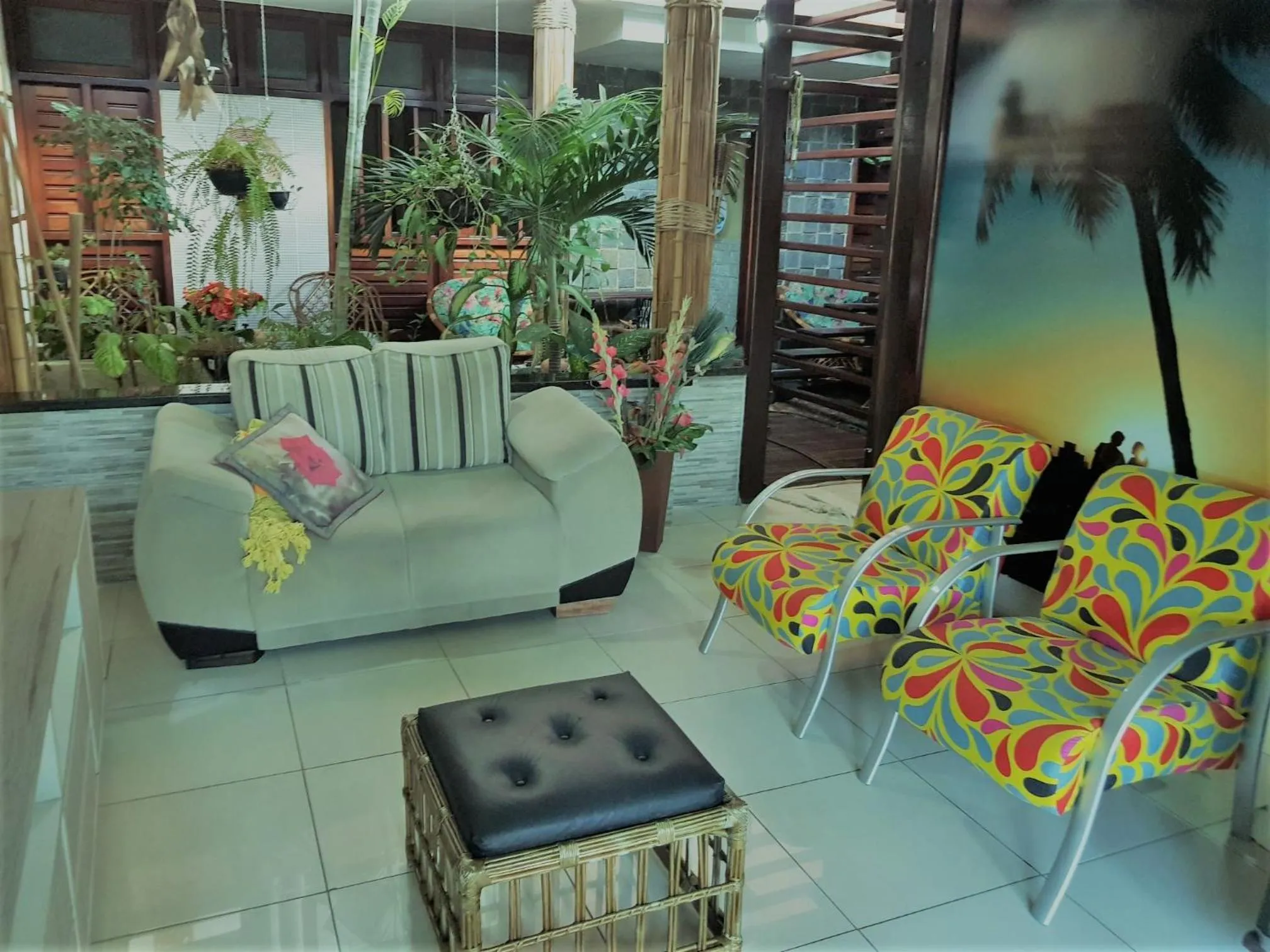 Lobby or reception in Pousada Terra Garrida