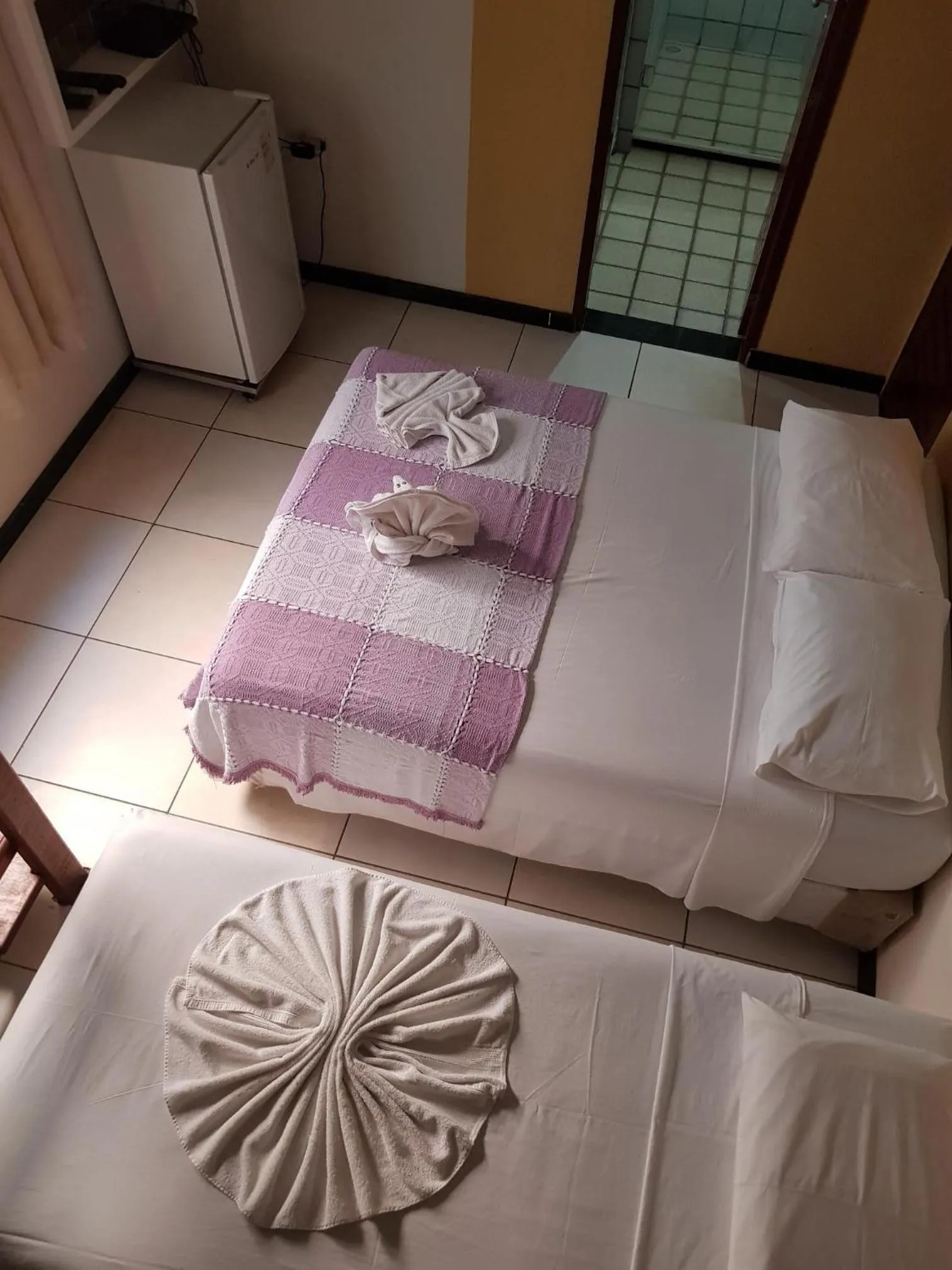 Bed in Pousada Terra Garrida