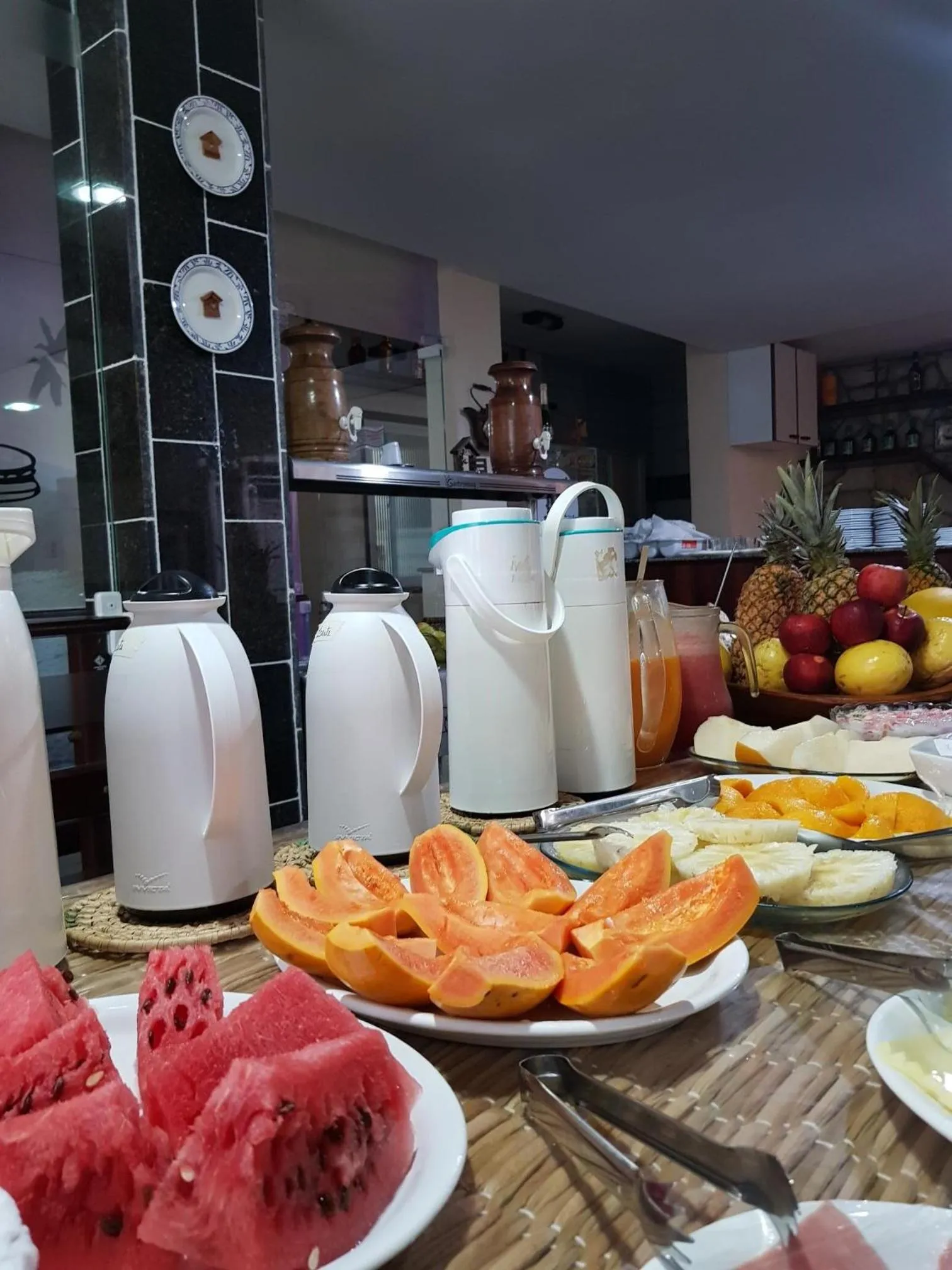 Food and drinks in Pousada Terra Garrida