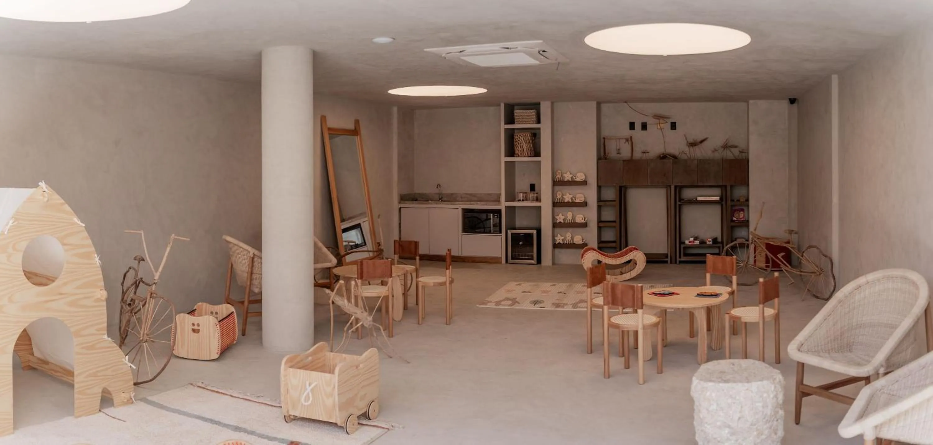 Area and facilities in Mana Cumbuco Hotel