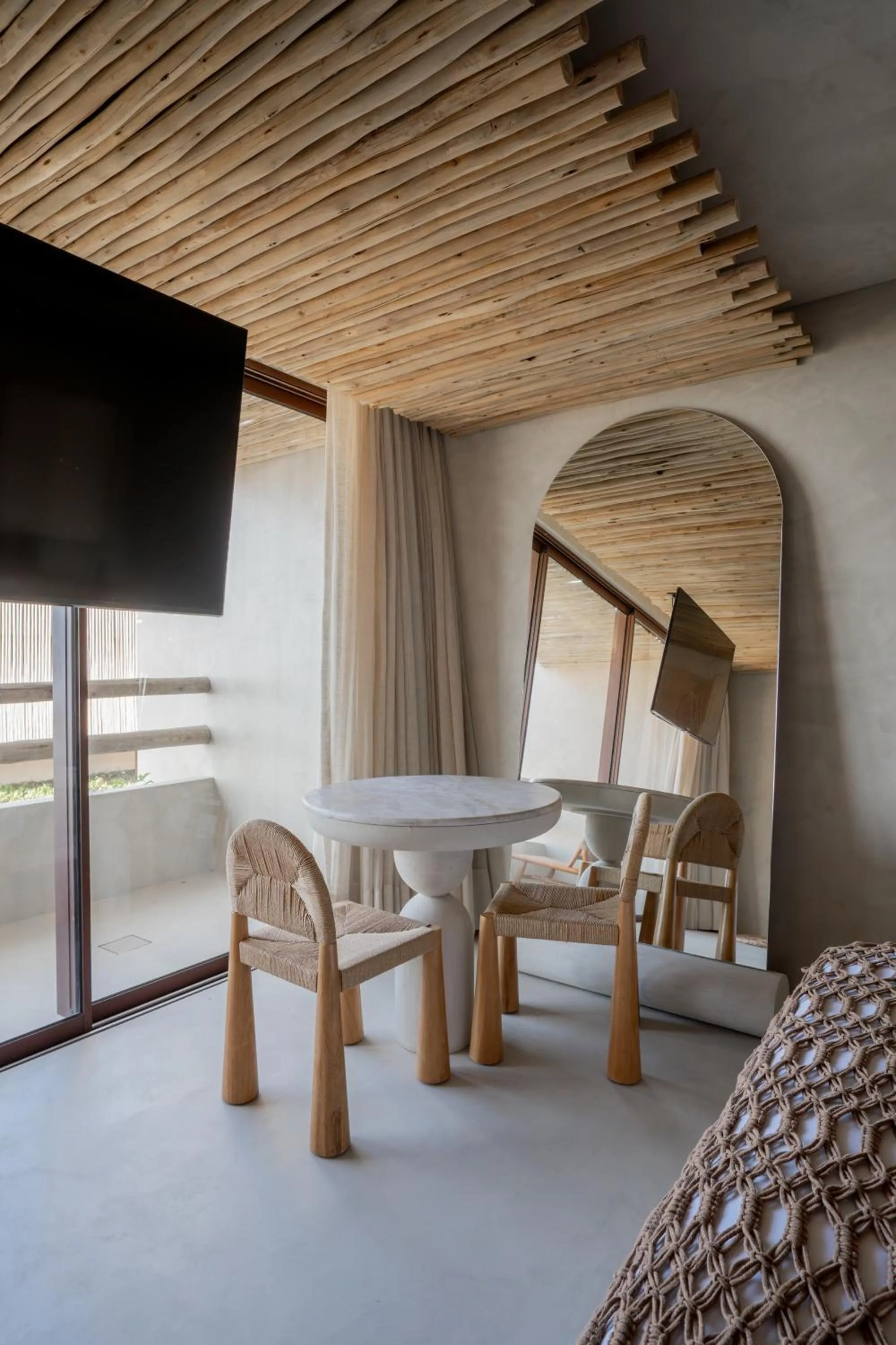 TV and multimedia, Bed in Mana Cumbuco Hotel