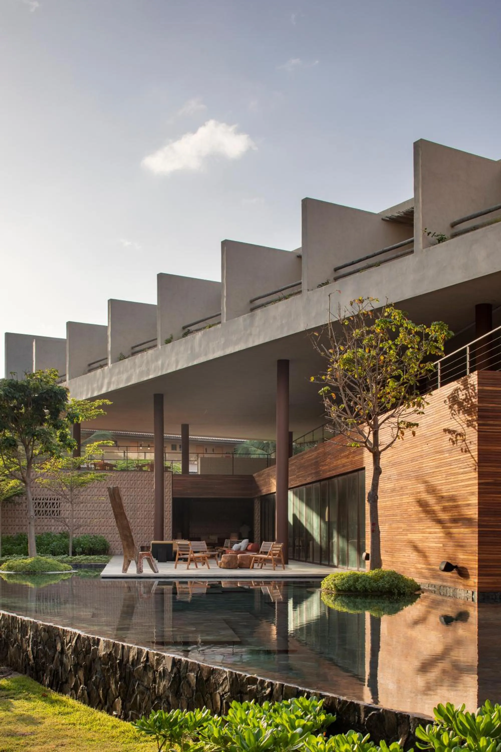 Garden view in Mana Cumbuco Hotel