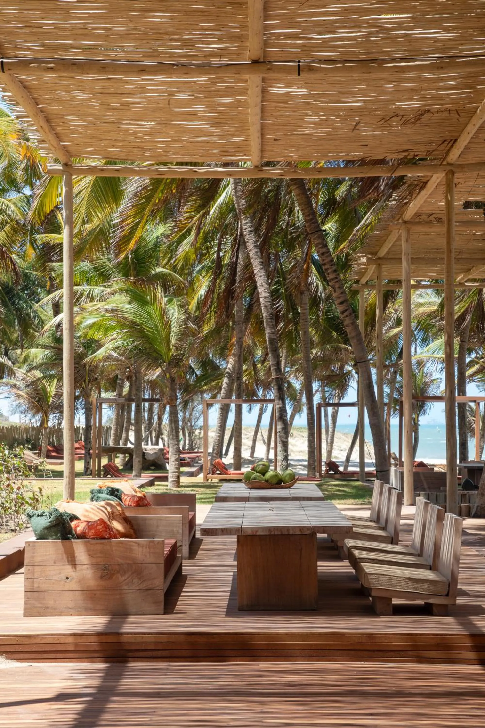 Patio in Mana Cumbuco Hotel