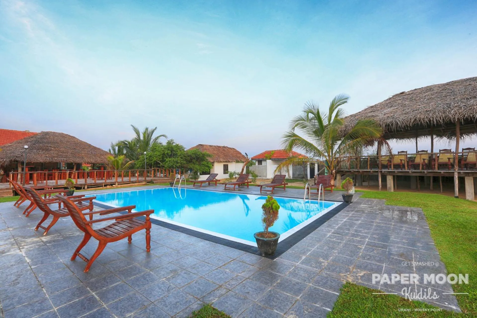 Swimming pool in Paper Moon Kudils