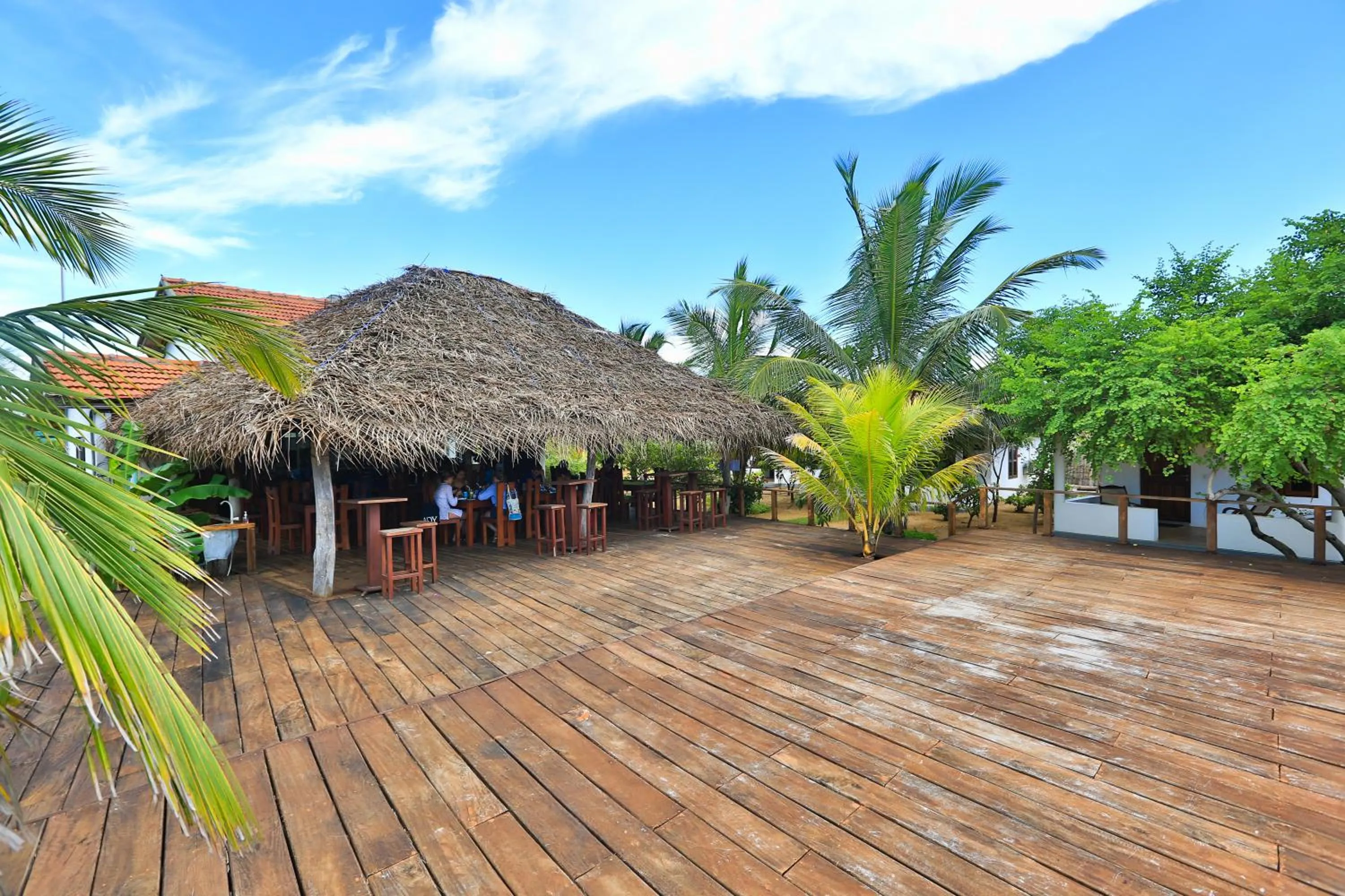 Patio in Paper Moon Kudils