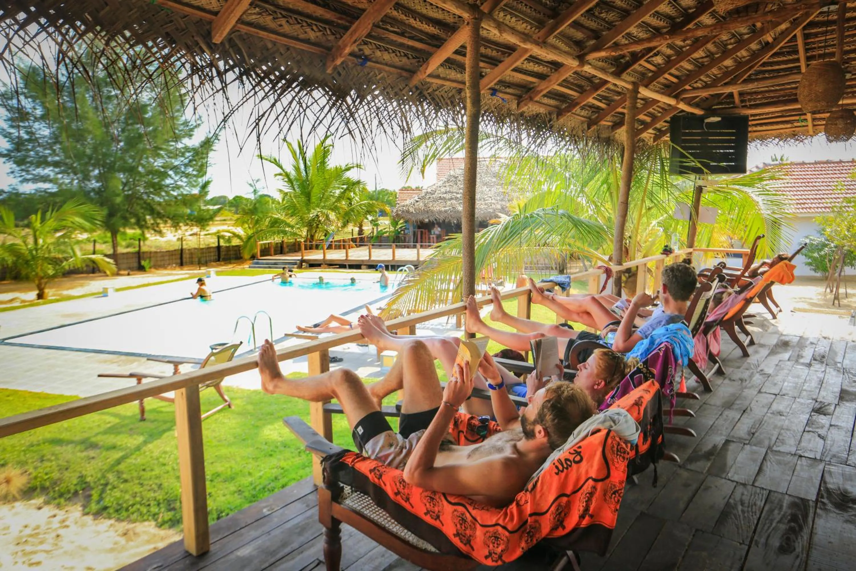 Patio in Paper Moon Kudils