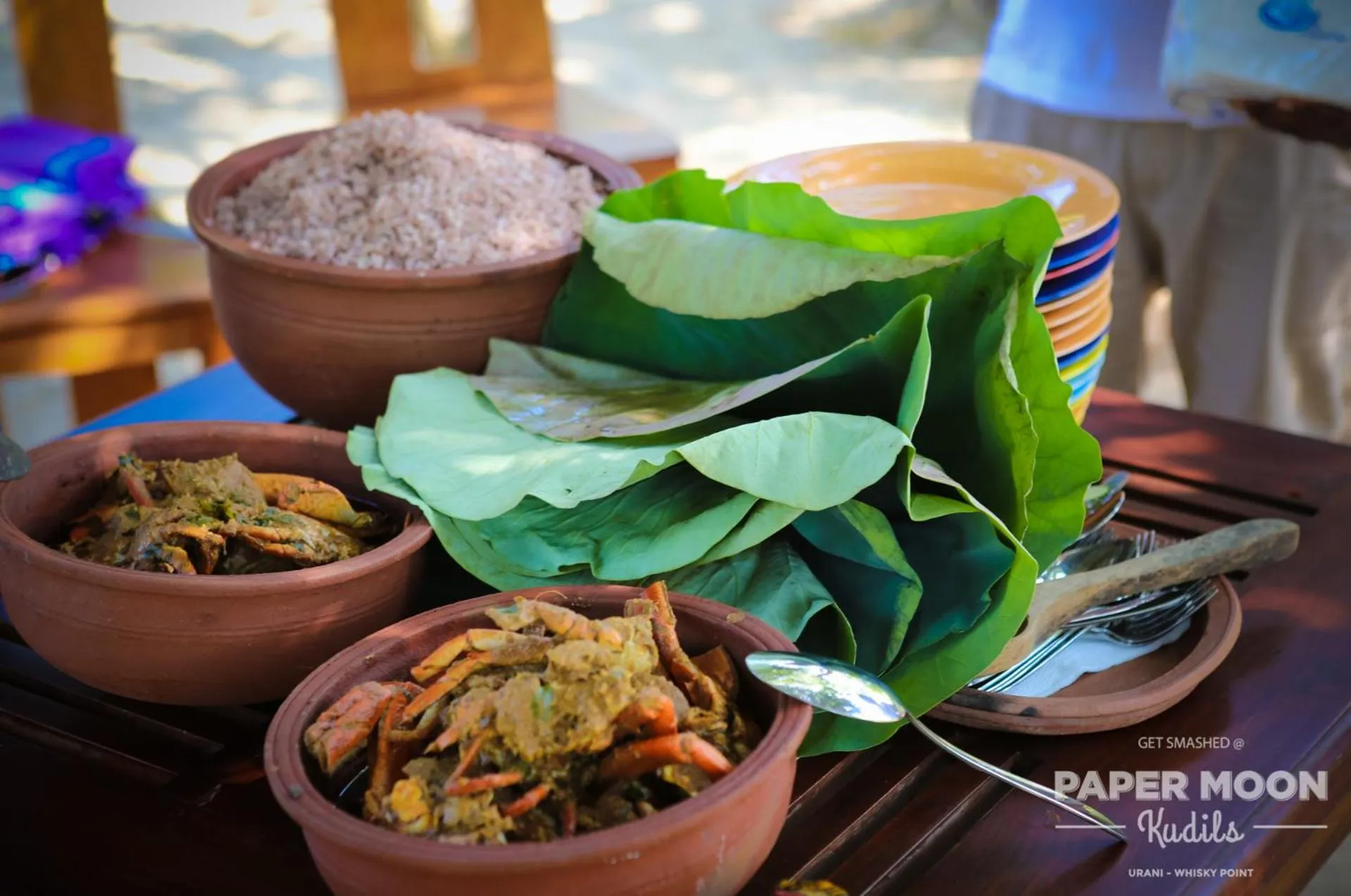 Food and drinks in Paper Moon Kudils