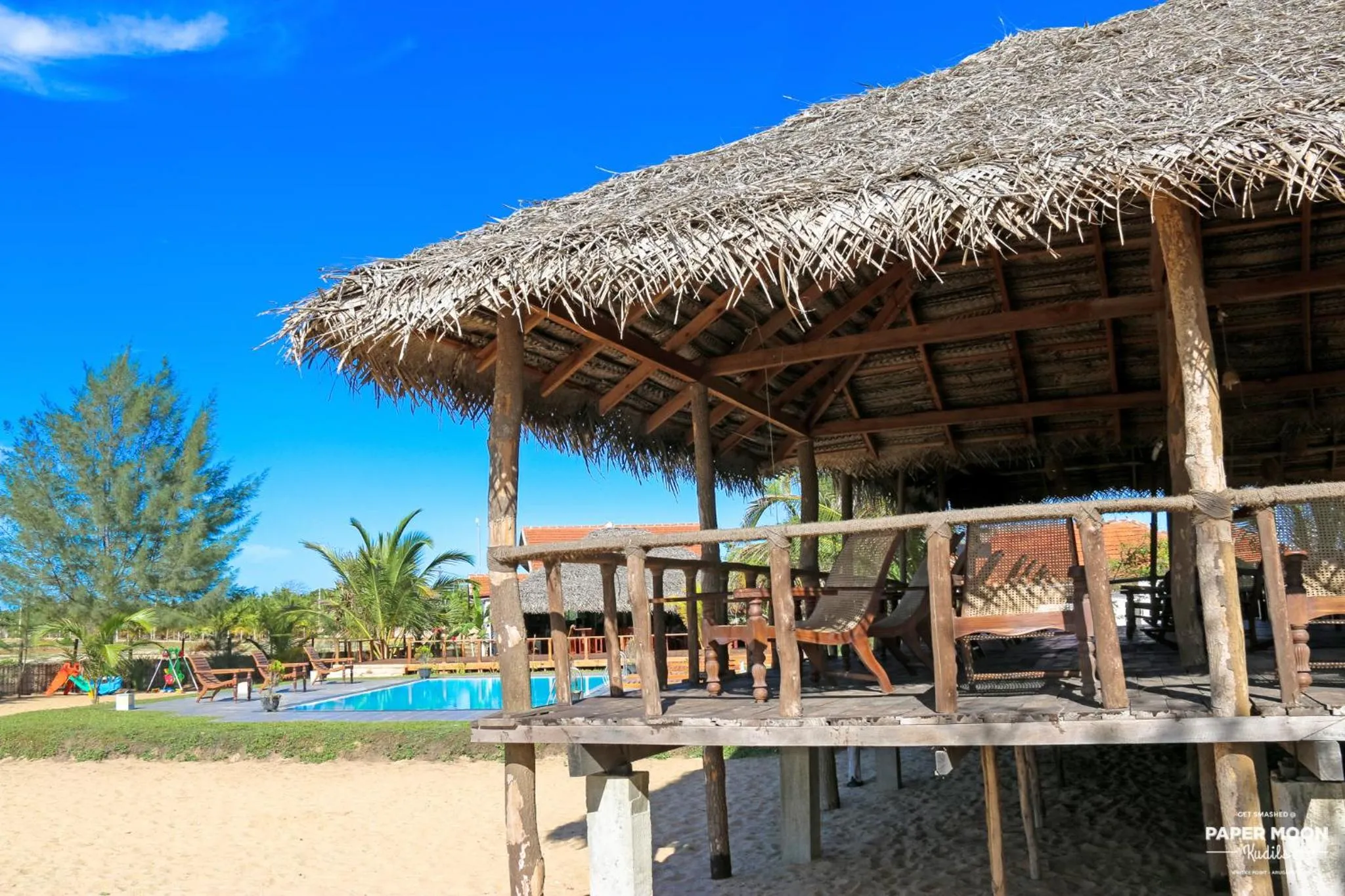 Patio in Paper Moon Kudils