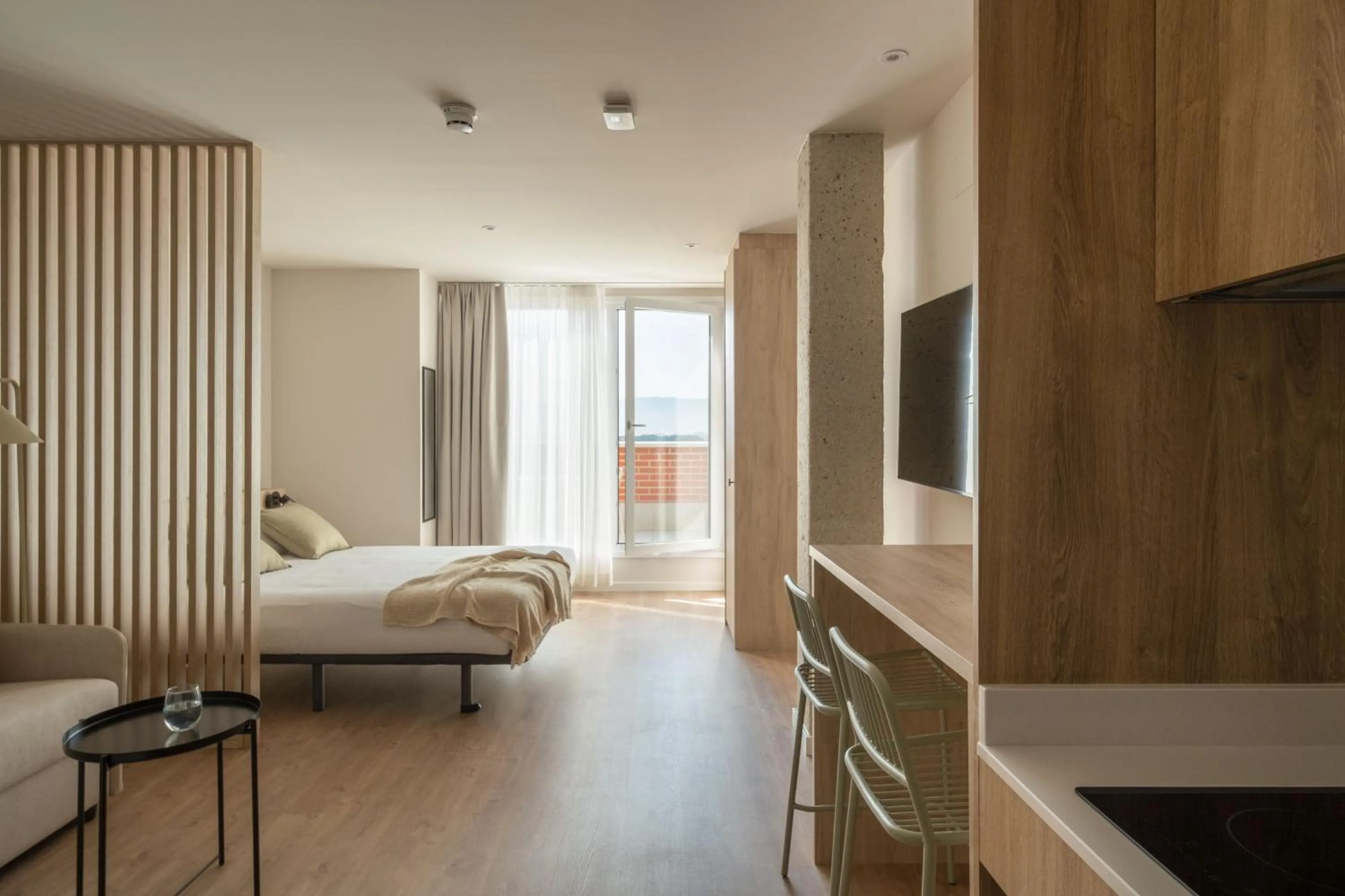 Photo of the whole room, Bed in Líbere Pamplona Universidad