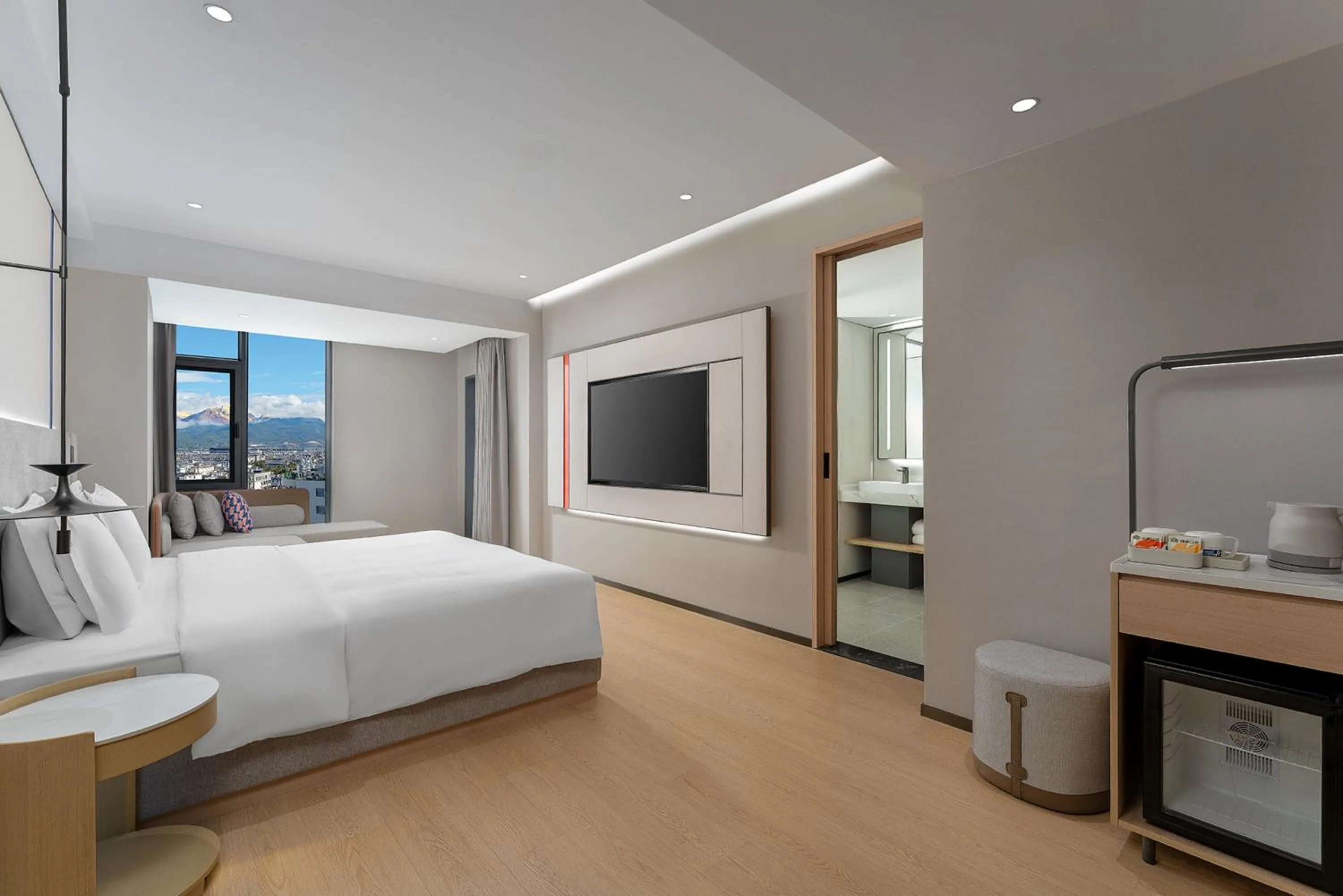 Bed in Holiday Inn Express Lijiang Ancient Town by IHG