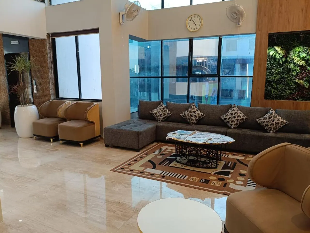 Lobby or reception in Hotel Vaishnavi