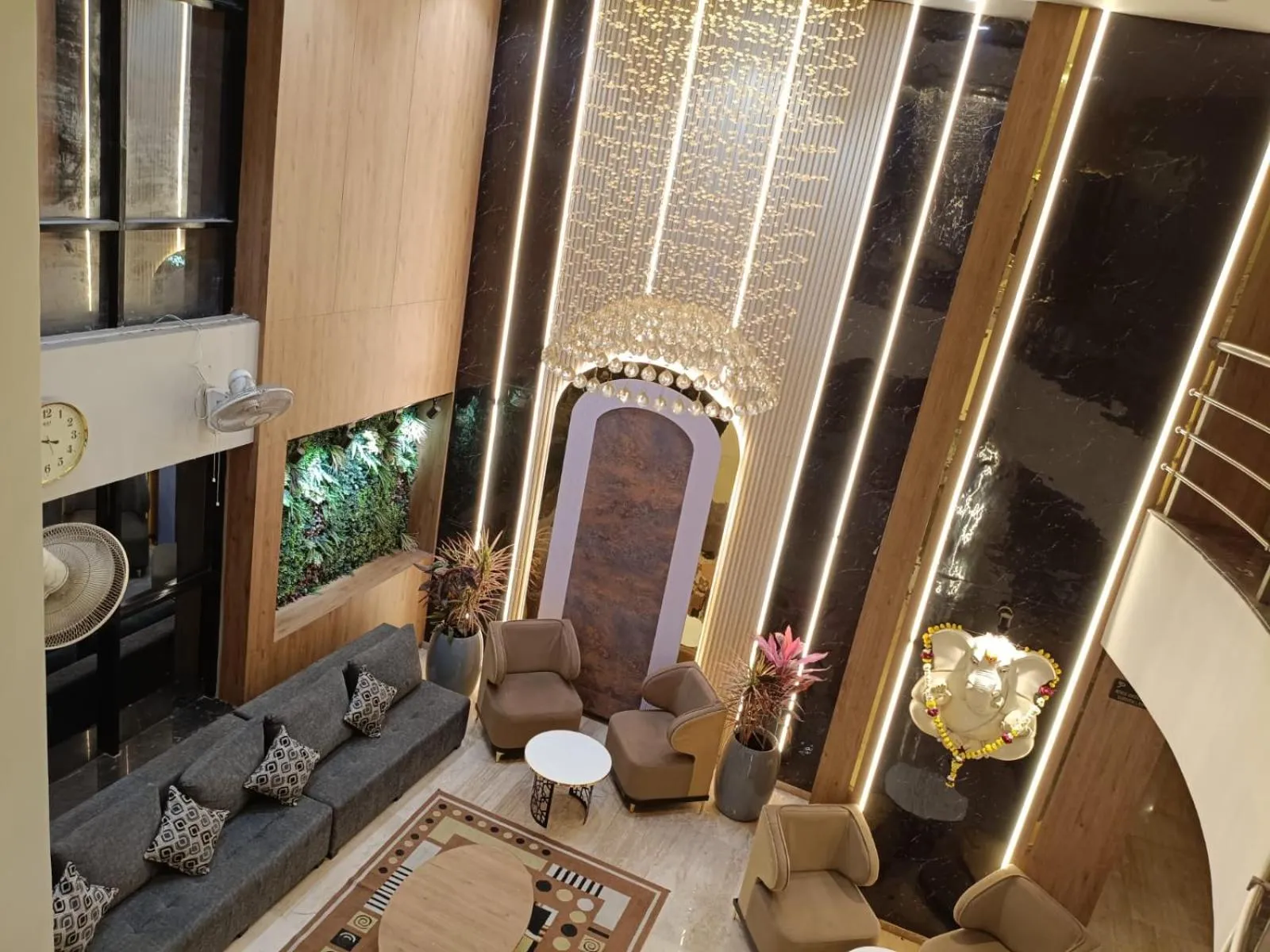 Lobby or reception in Hotel Vaishnavi