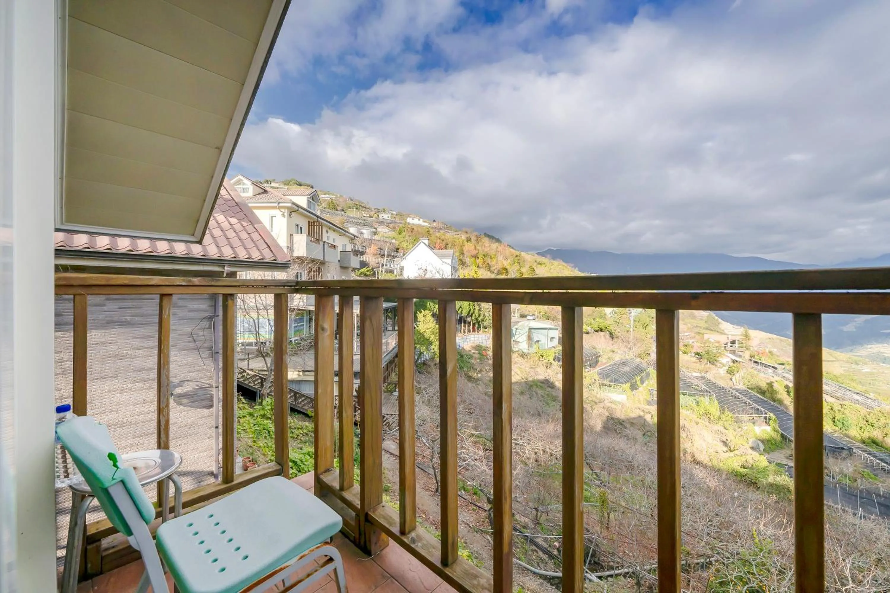Balcony/Terrace in Chingjing New Paradise B&B