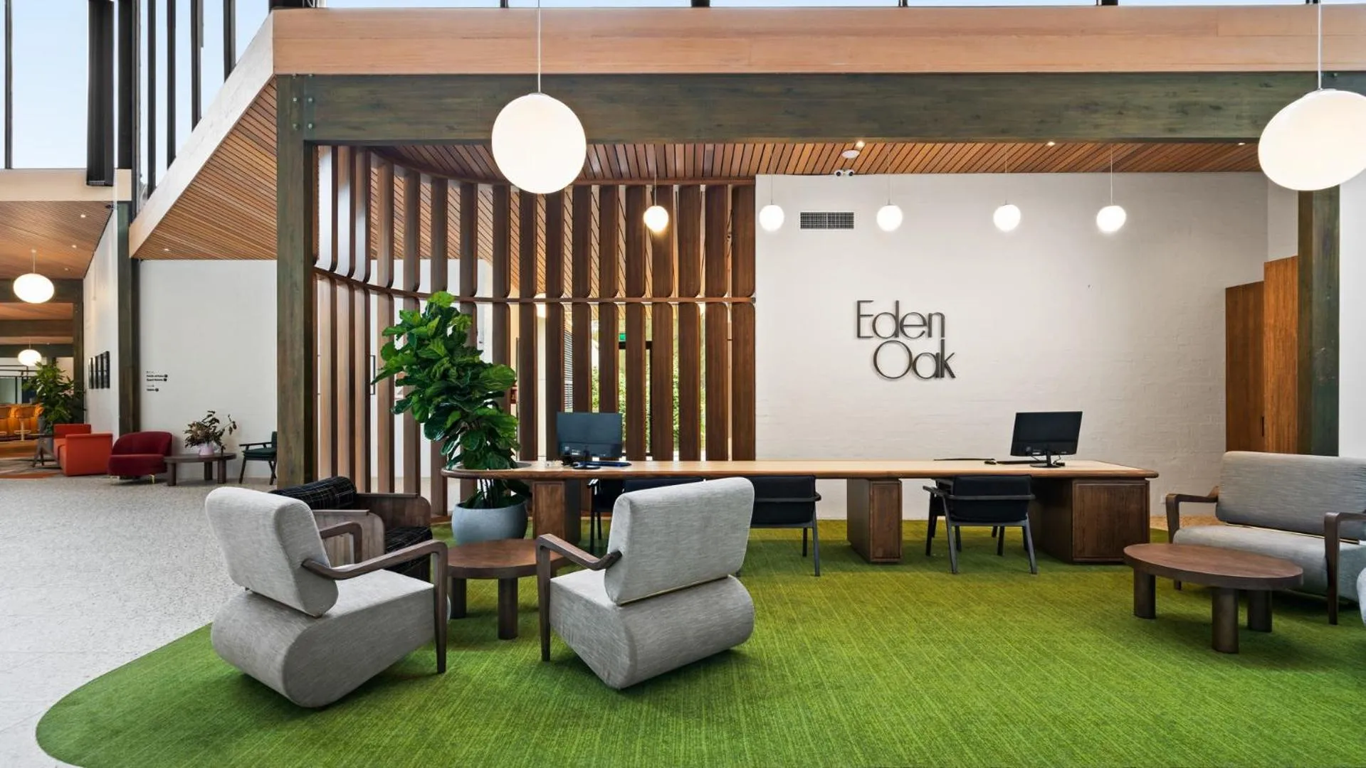 Lobby or reception in Eden Oak Geelong