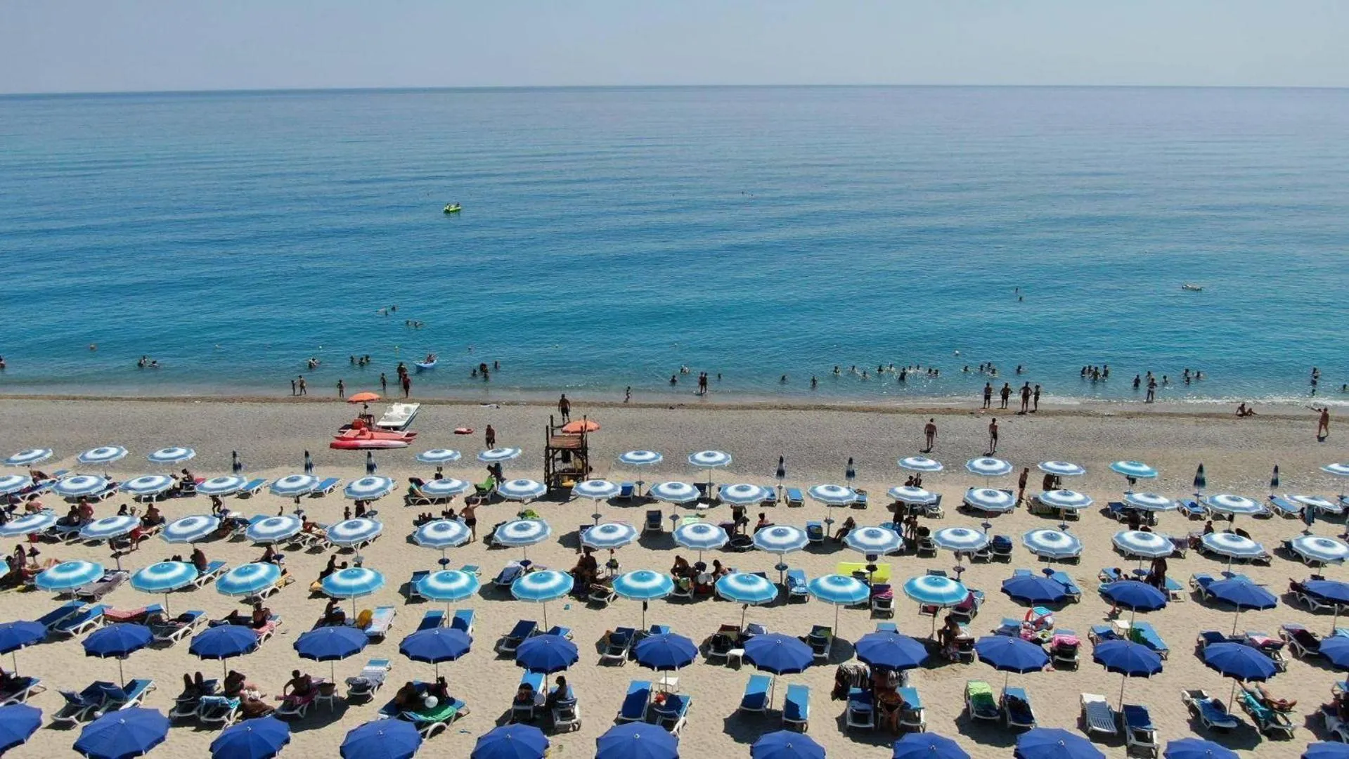 Beach in Villaggio & Residence Club Aquilia