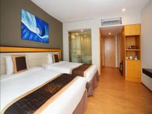 Bed in Dragon Sea Hotel