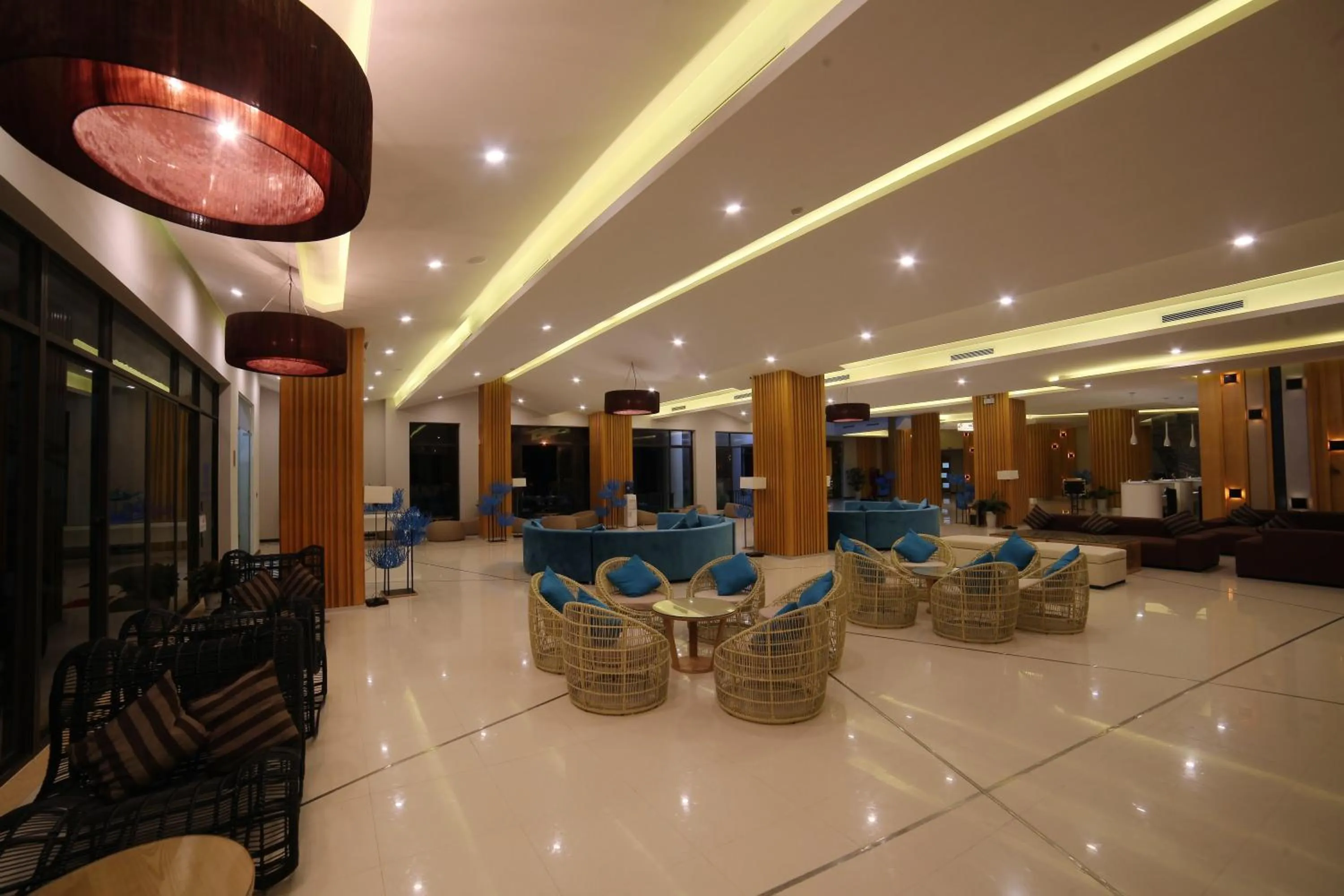 Communal lounge/ TV room in Dragon Sea Hotel