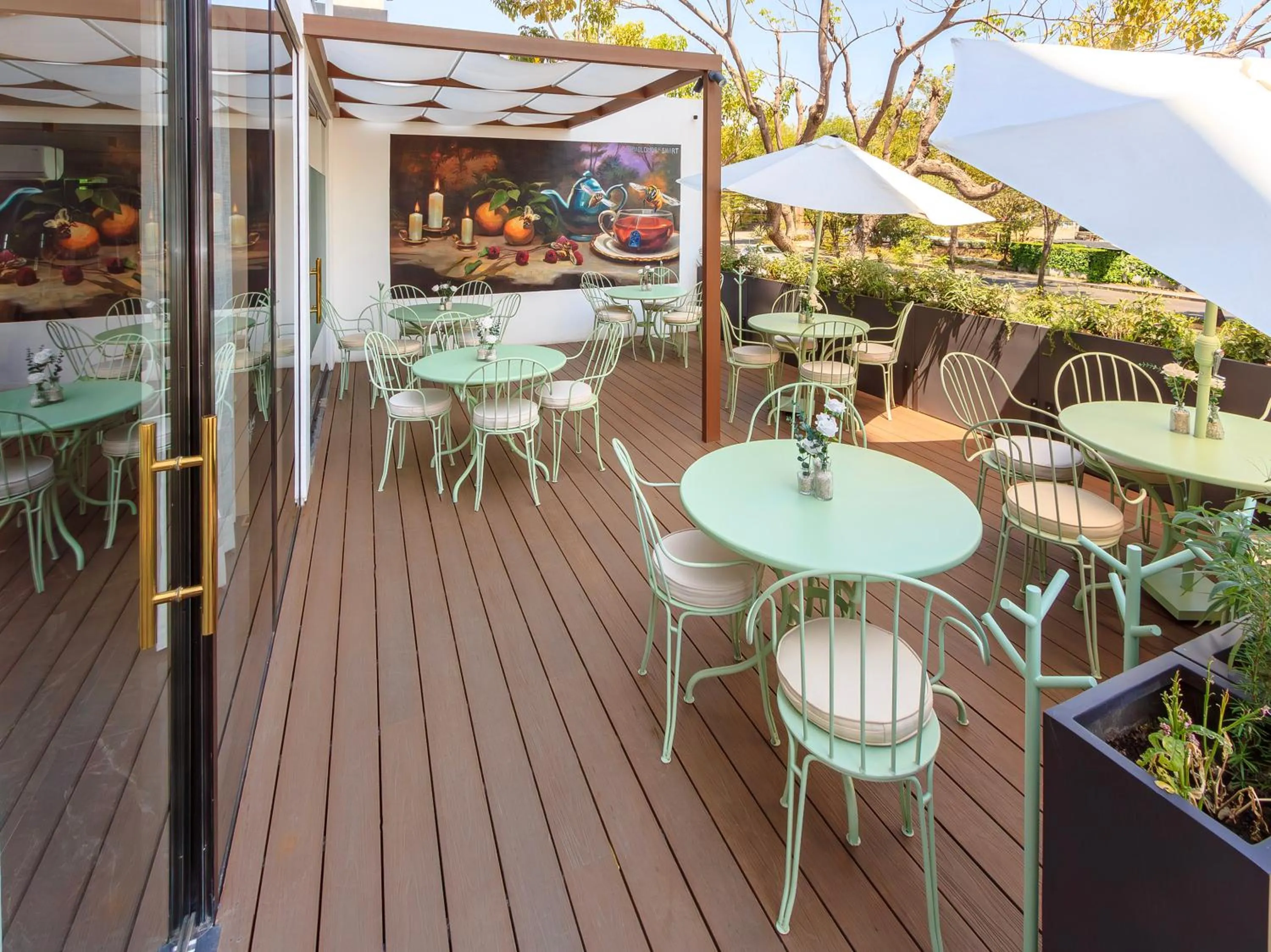 Patio in Brada Collection Stays