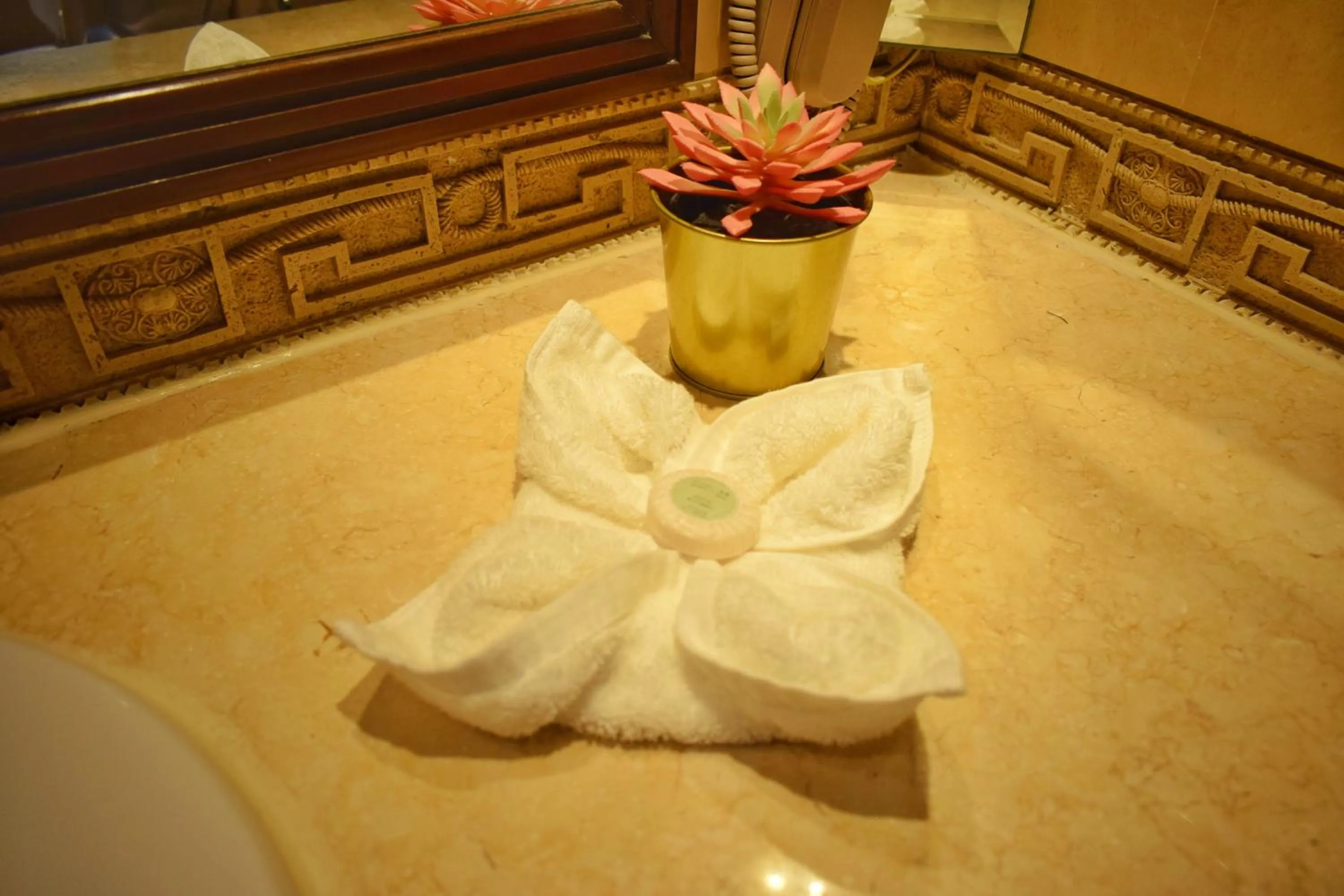 Bathroom in Saraya Corniche Hotel