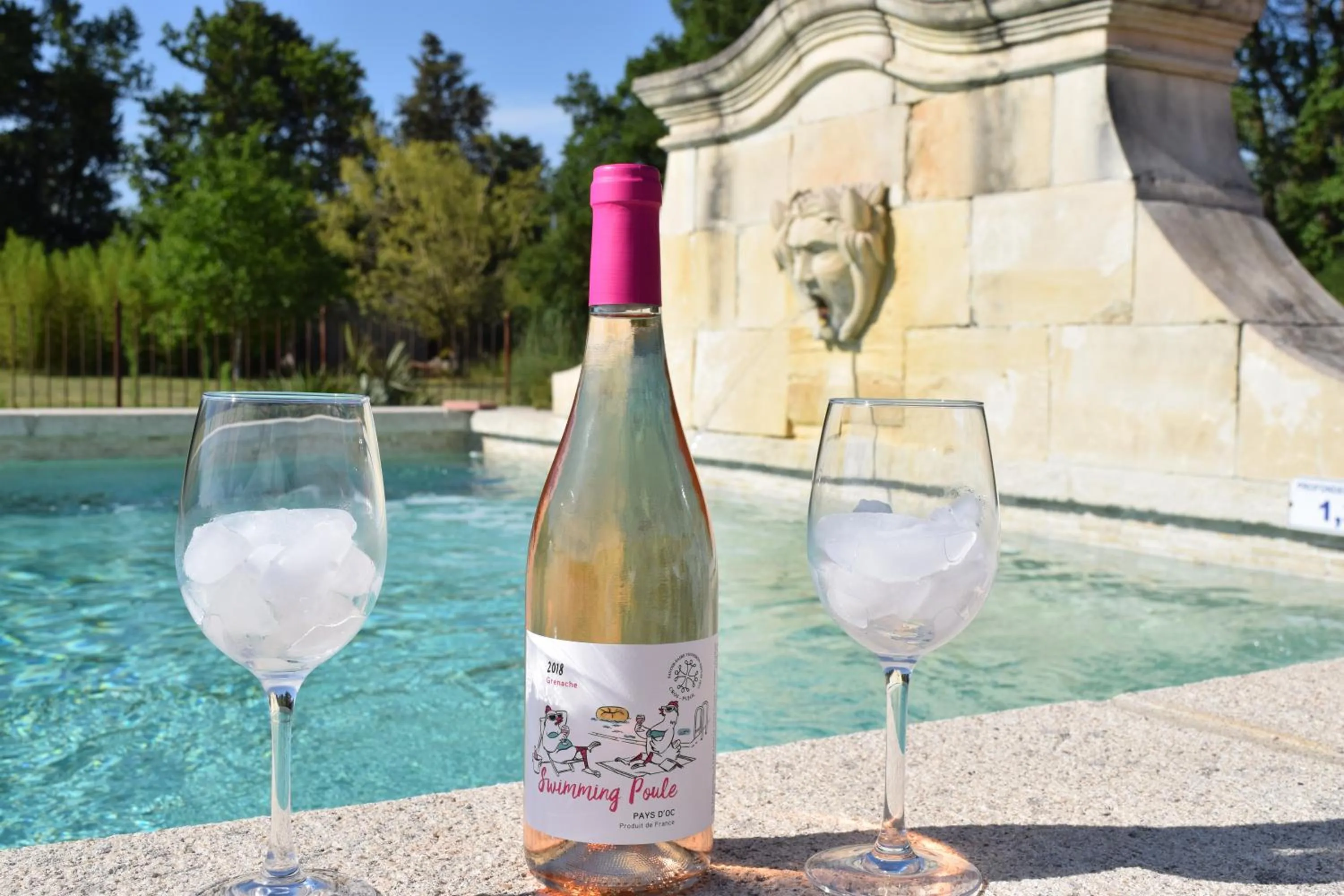Swimming pool in La Bastide des Amouriers