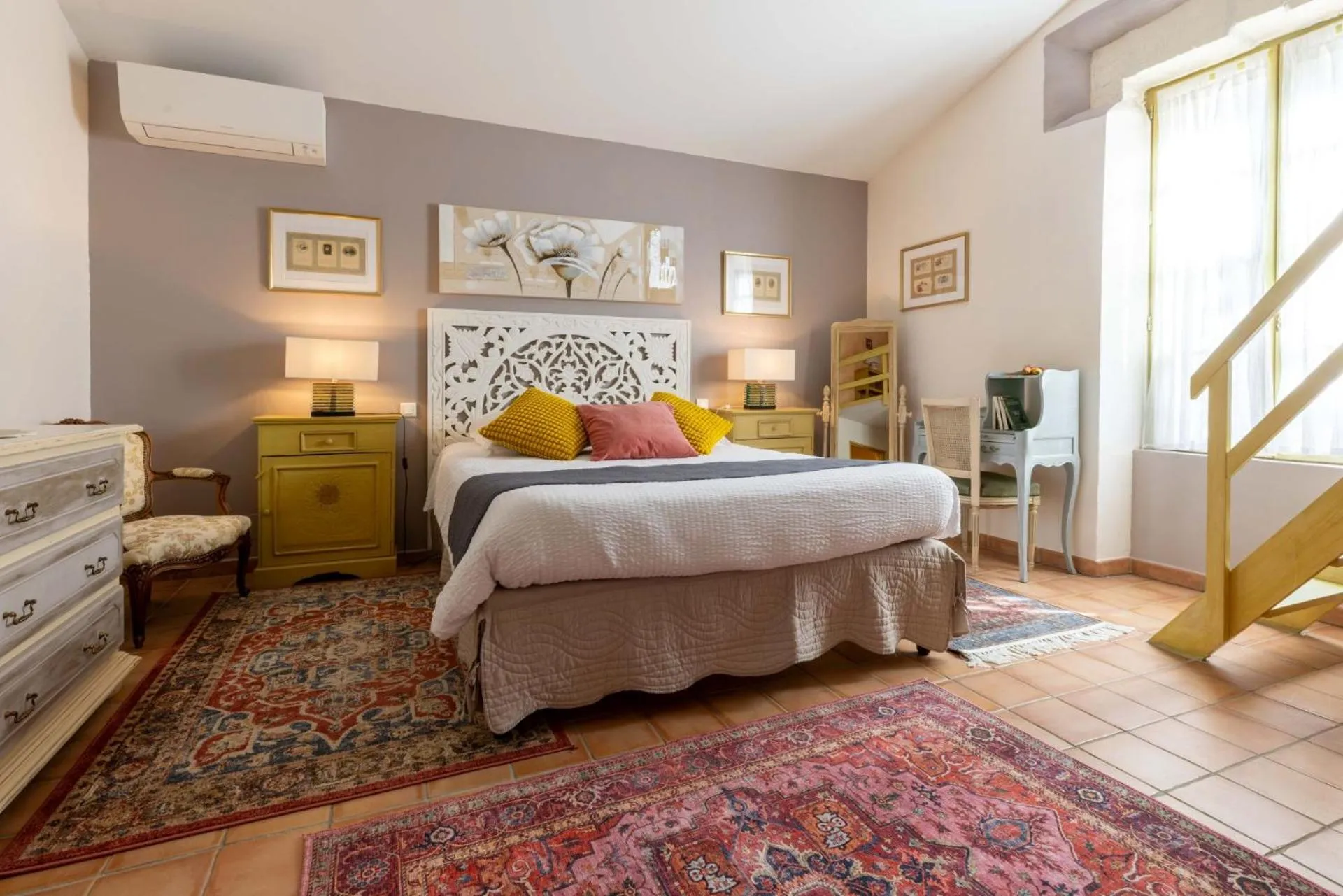 Bed in La Bastide des Amouriers