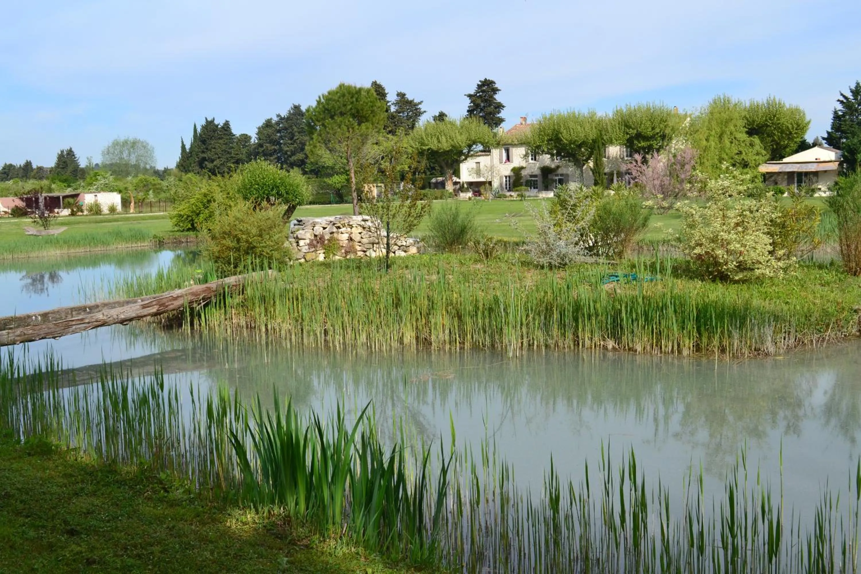 Natural landscape in La Bastide des Amouriers