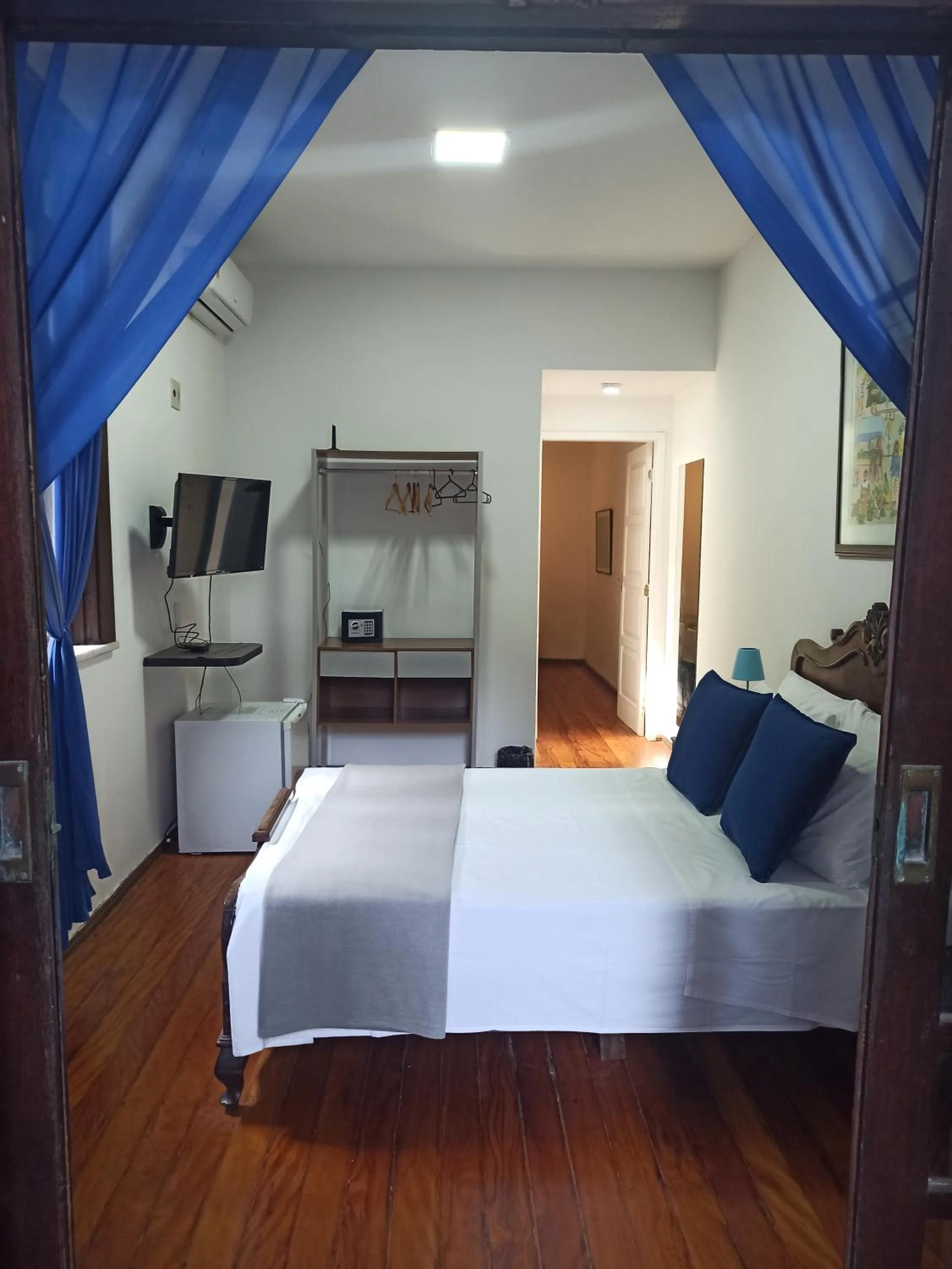 Bedroom, Bed in Pousada Estrela do Mar